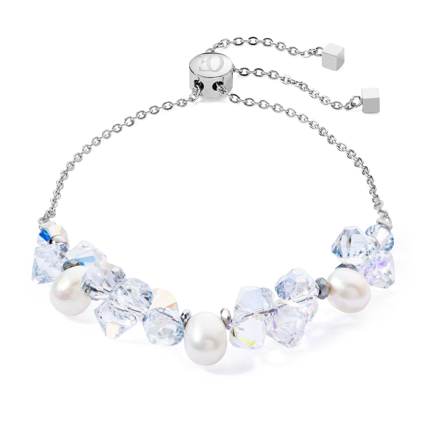 Coeur De Lion Freshwater Pearl and Crystal Bracelet