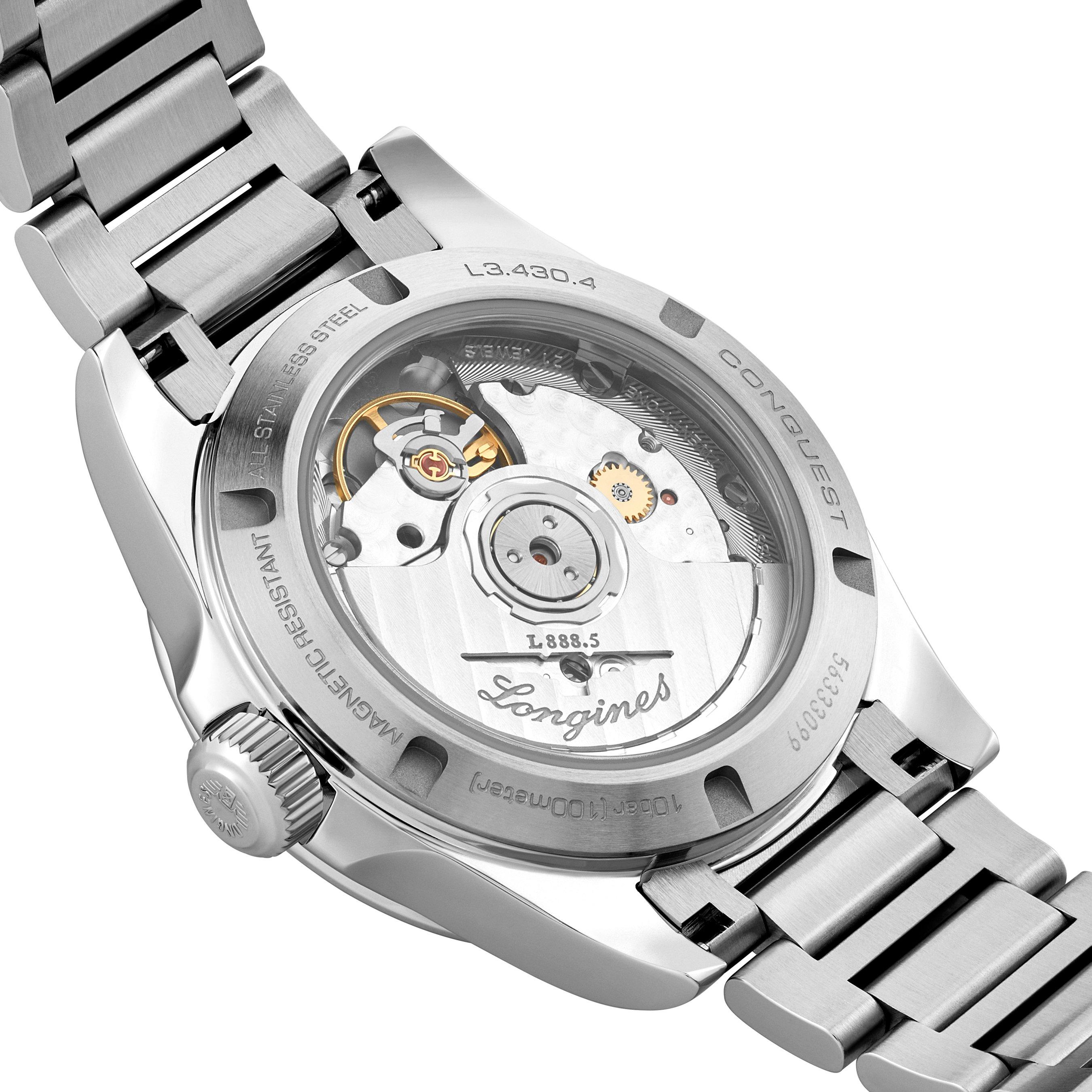 Longines Conquest 34mm Automatic Ladies Watch 4 Longines Conquest 34mm Automatic Ladies Watch