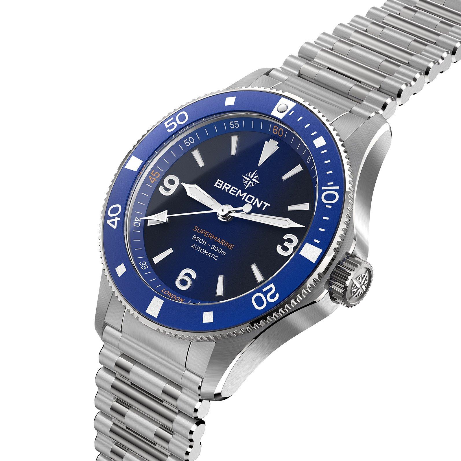Bremont Supermarine 300M 40mm Automatic Menâs Watch 3 Bremont Supermarine 300M 40mm Automatic Menâs Watch