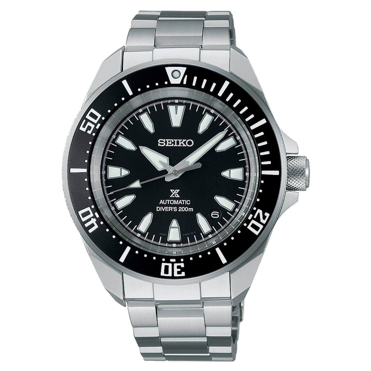 Seiko Prospex 4R Black Divers 41.7mm Automatic Menâs Watch