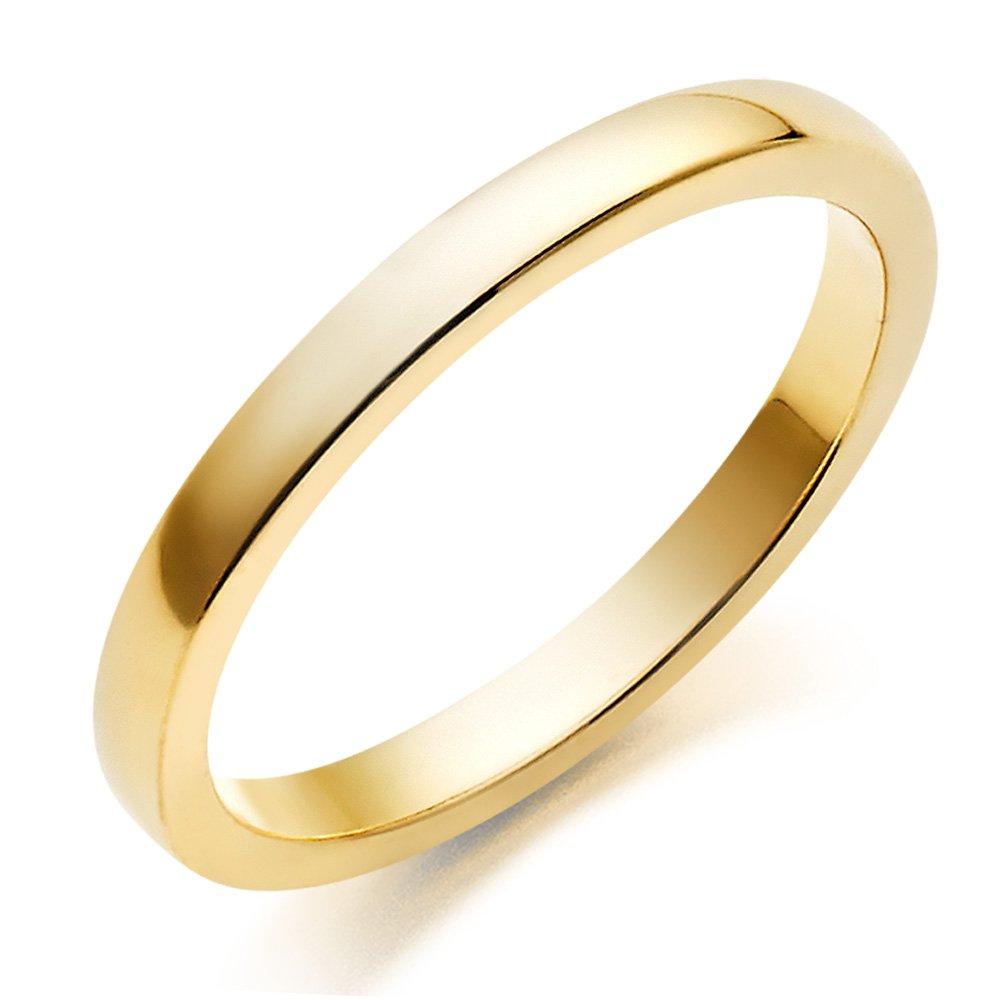 Beaverbrooks 18ct Yellow Gold 2mm Wedding Ring