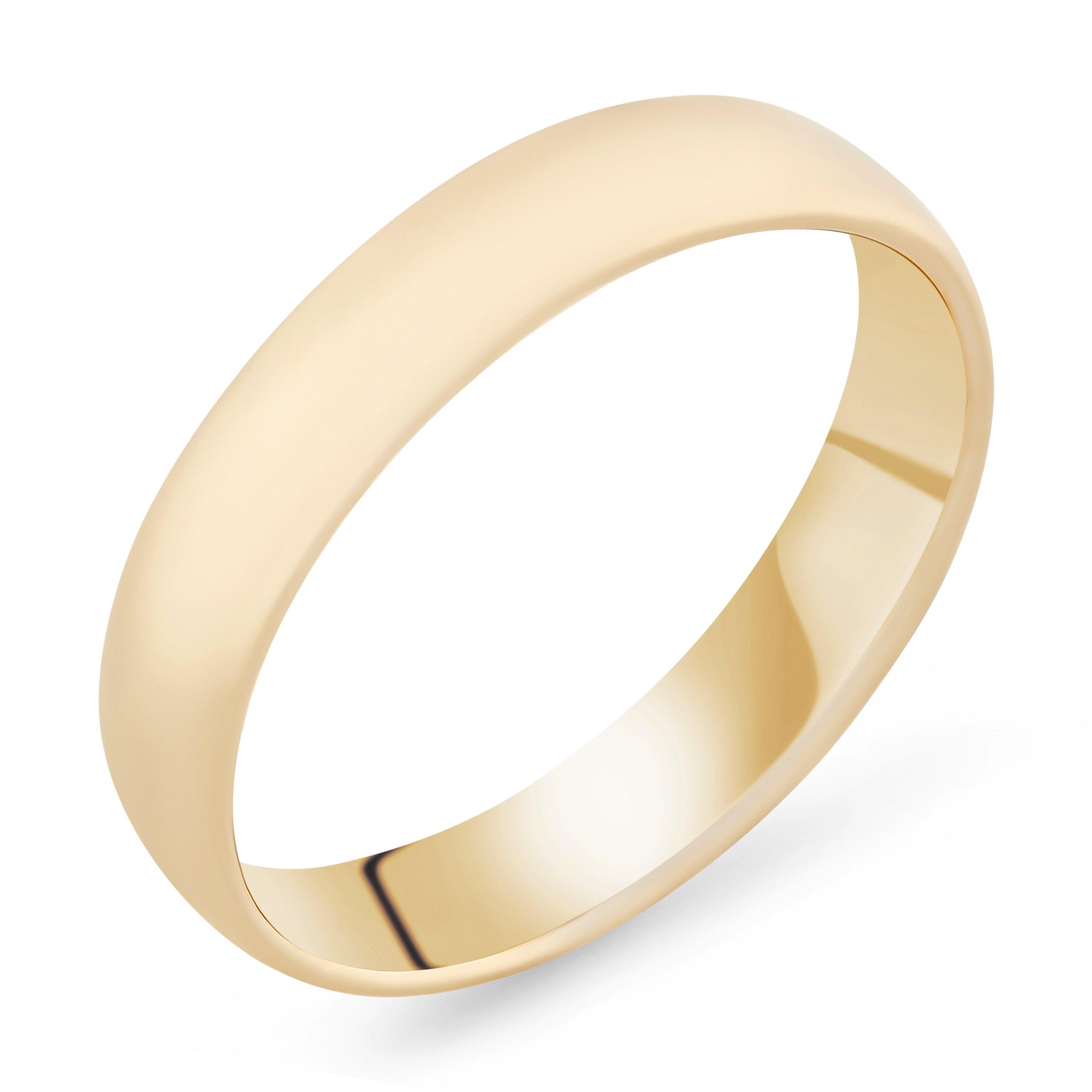 Beaverbrooks Beyond Brilliance 18ct Yellow Gold 4mm Wedding Ring