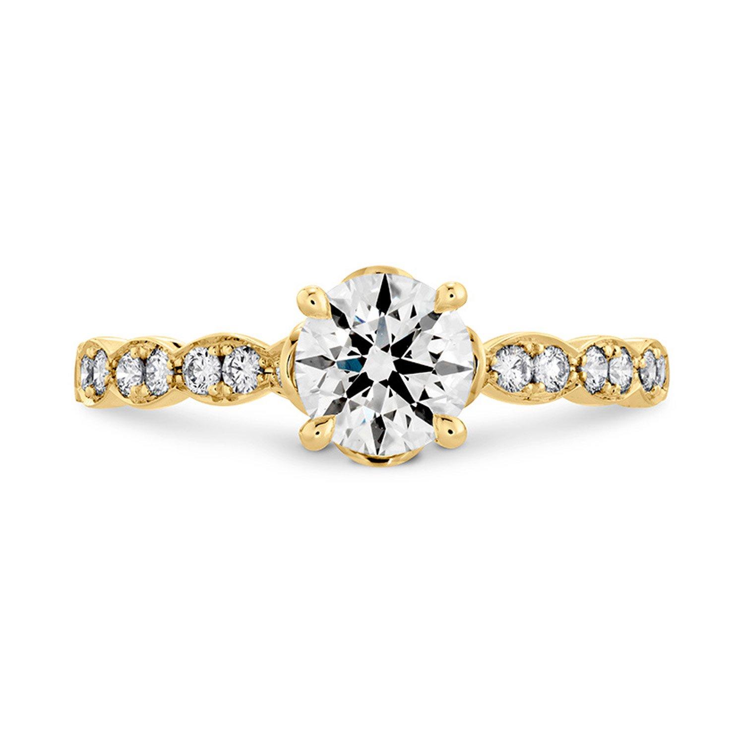 Hearts On Fire Lorelei 18ct Yellow Gold Diamond Ring
