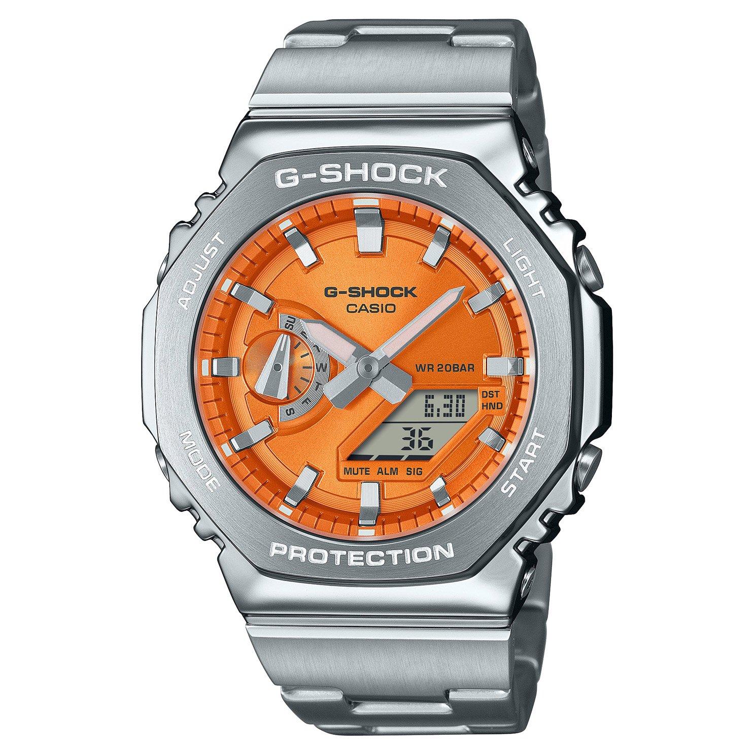 G-Shock GM-2110D 44.4mm Stainless Steel Menâs Watch