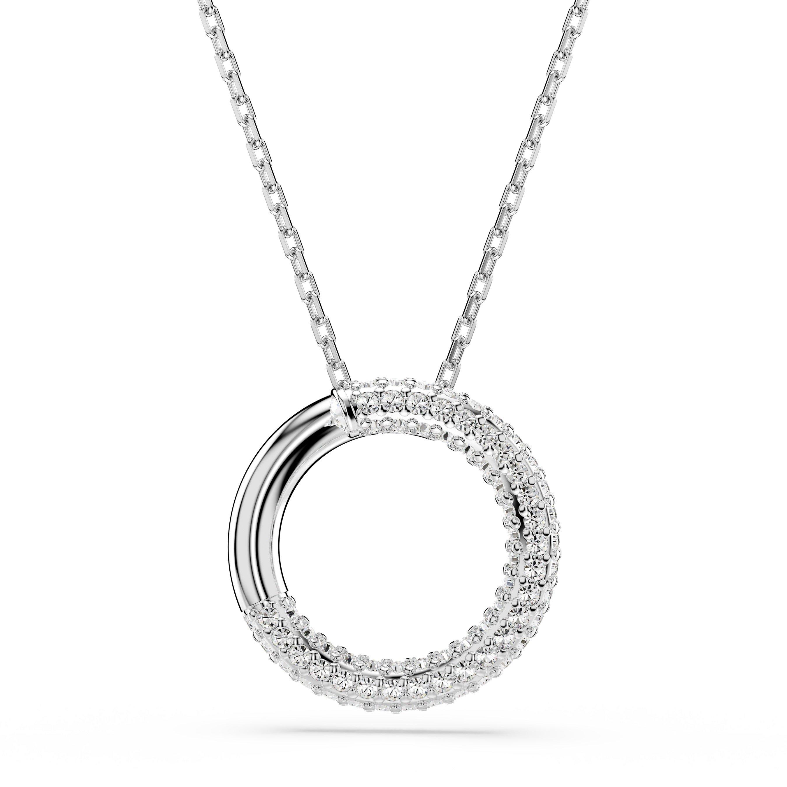 Swarovski Dextera Silver Crystal Pendant