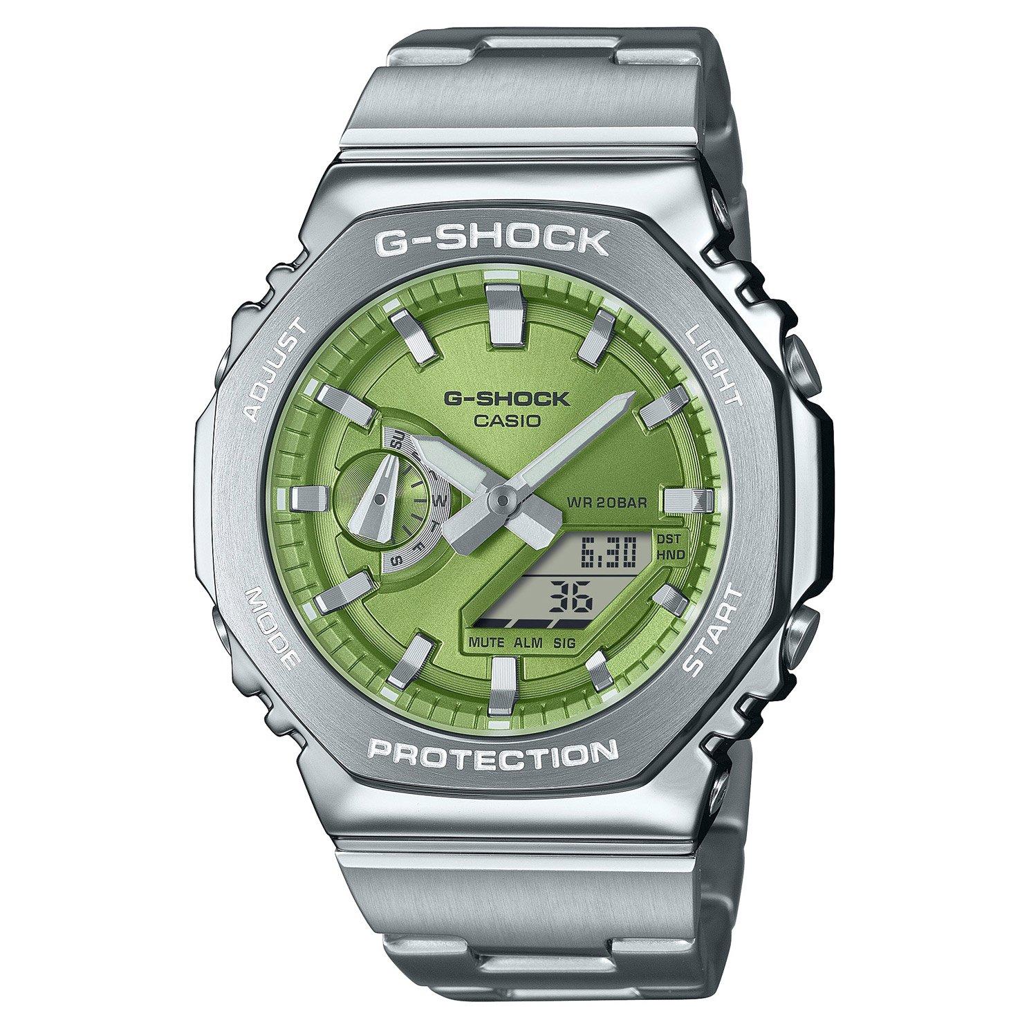 G-Shock GM-2110D 44.4mm Stainless Steel Menâs Watch