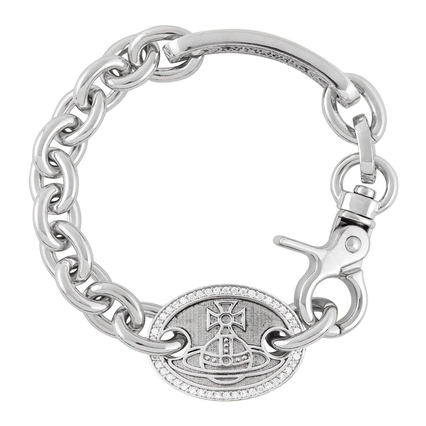 Vivienne Westwood Silver Menâs Bracelet