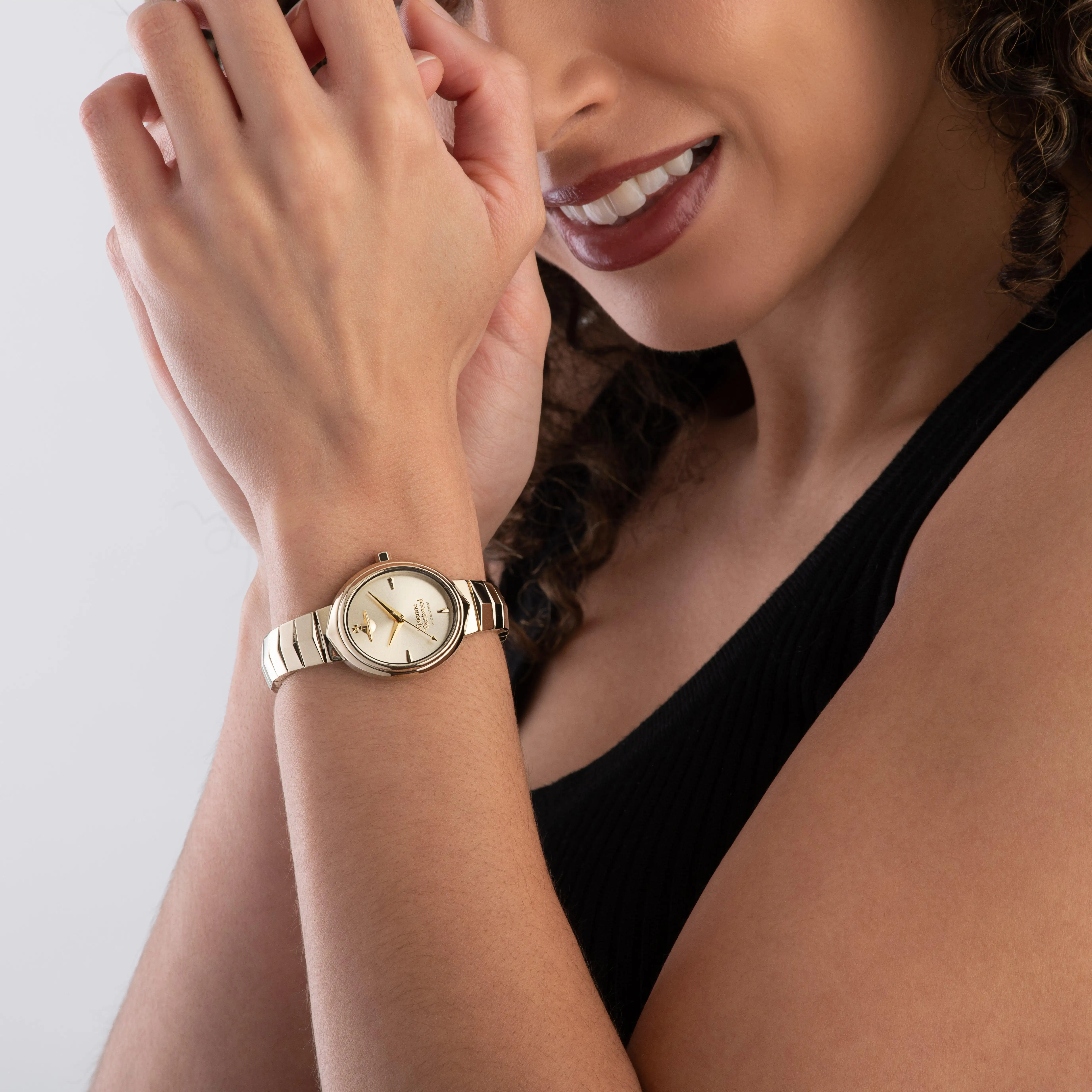 Vivienne Westwood Armour 28mm Yellow Gold Tone Ladies Watch 7 Vivienne Westwood Armour 28mm Yellow Gold Tone Ladies Watch