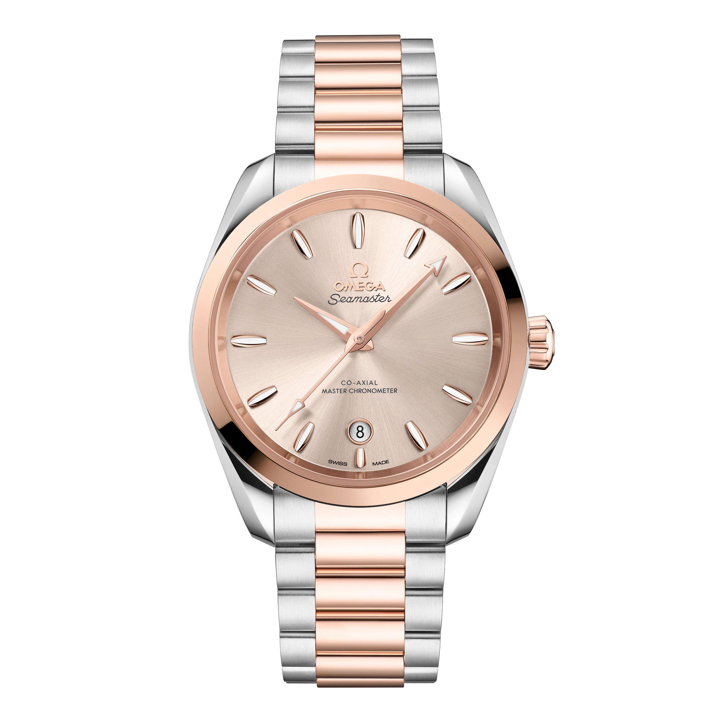 OMEGA Seamaster Aqua Terra Shades 38mm Stainless Steel and 18K Sedna Gold Automatic Watch