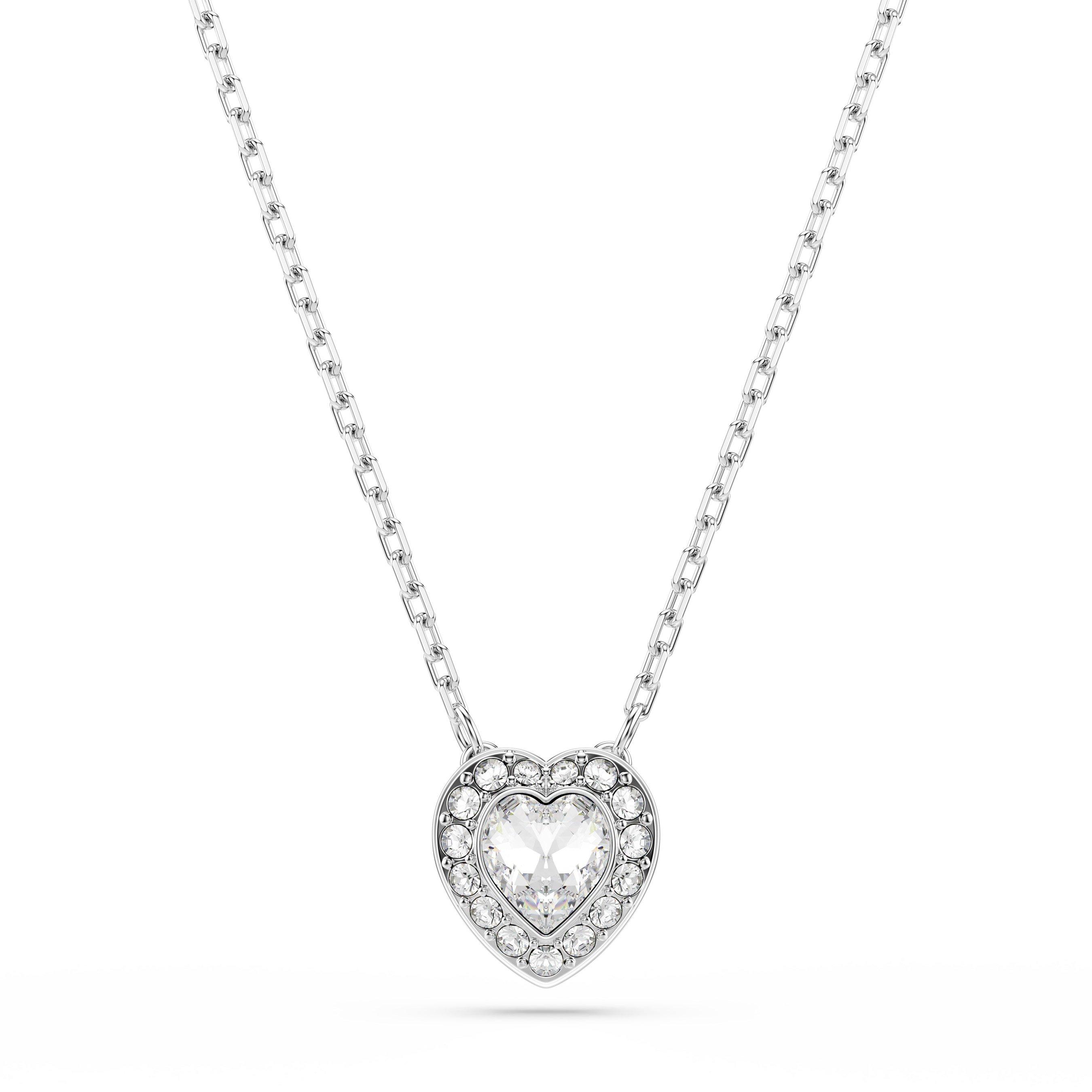Swarovski Ariana Grande Silver Crystal Heart Pendant