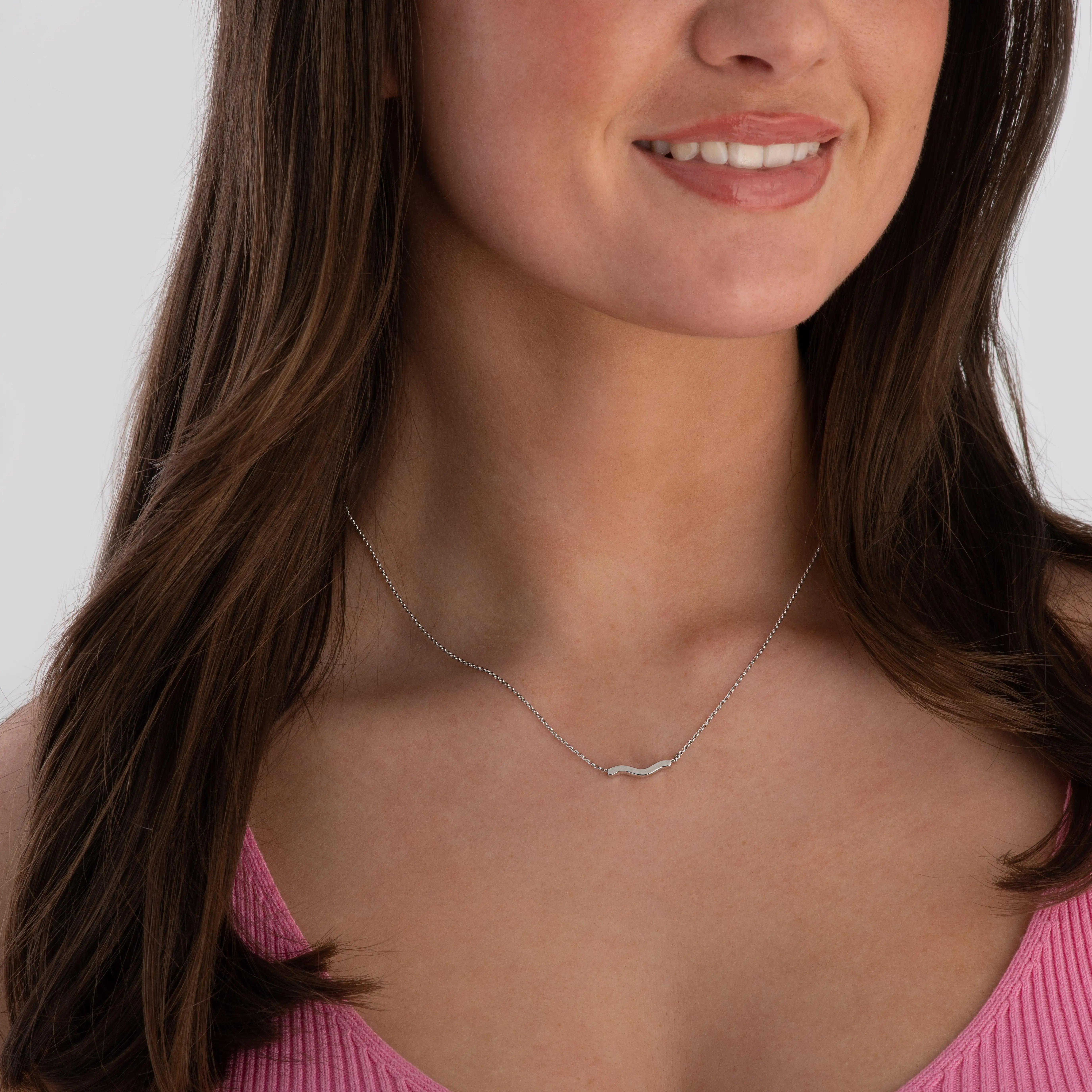 Sif Jakobs Ellera Waves Pianura Silver Necklace 3 Sif Jakobs Ellera Waves Pianura Silver Necklace