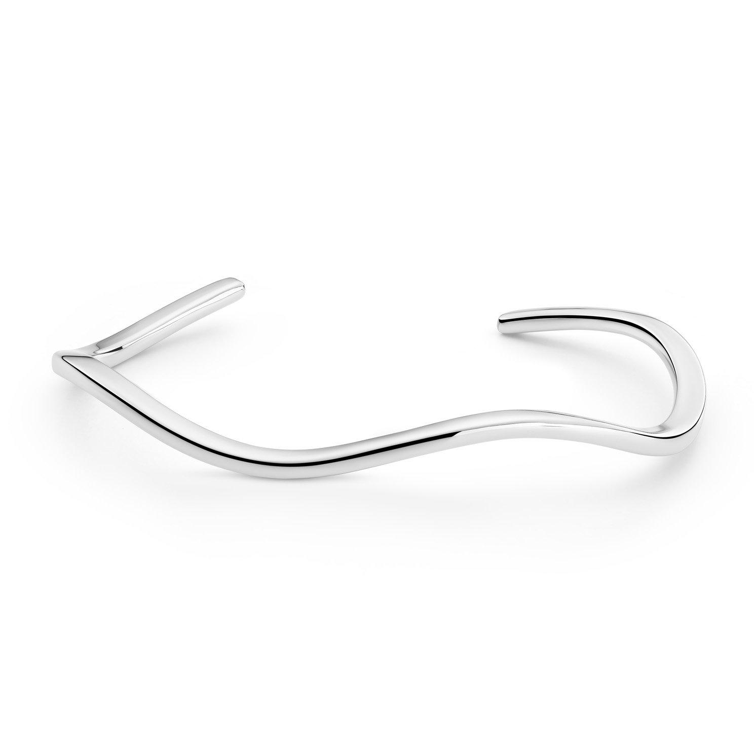 Sif Jakobs Ellera Waves Silver Bangle