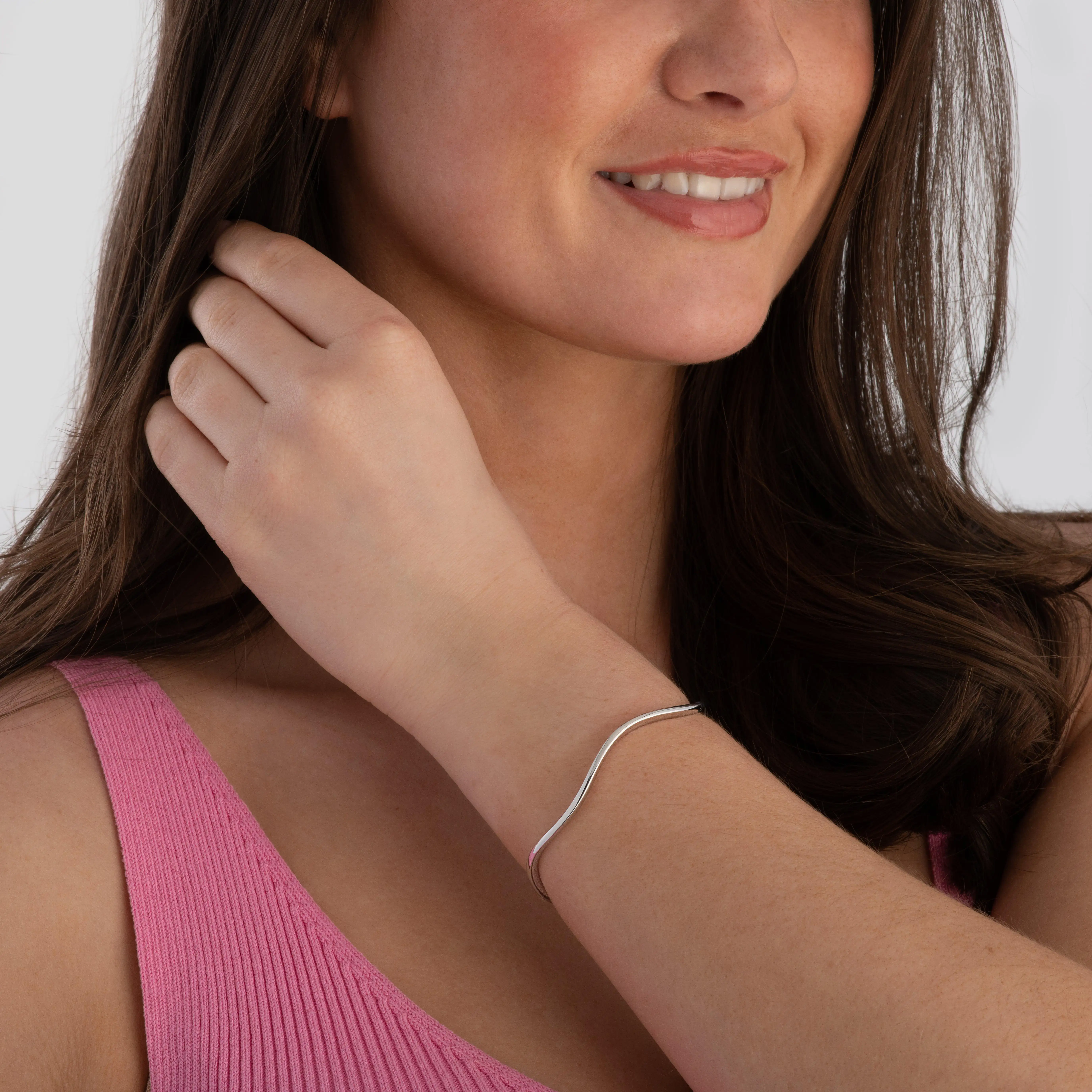 Sif Jakobs Ellera Waves Silver Bangle 3 Sif Jakobs Ellera Waves Silver Bangle