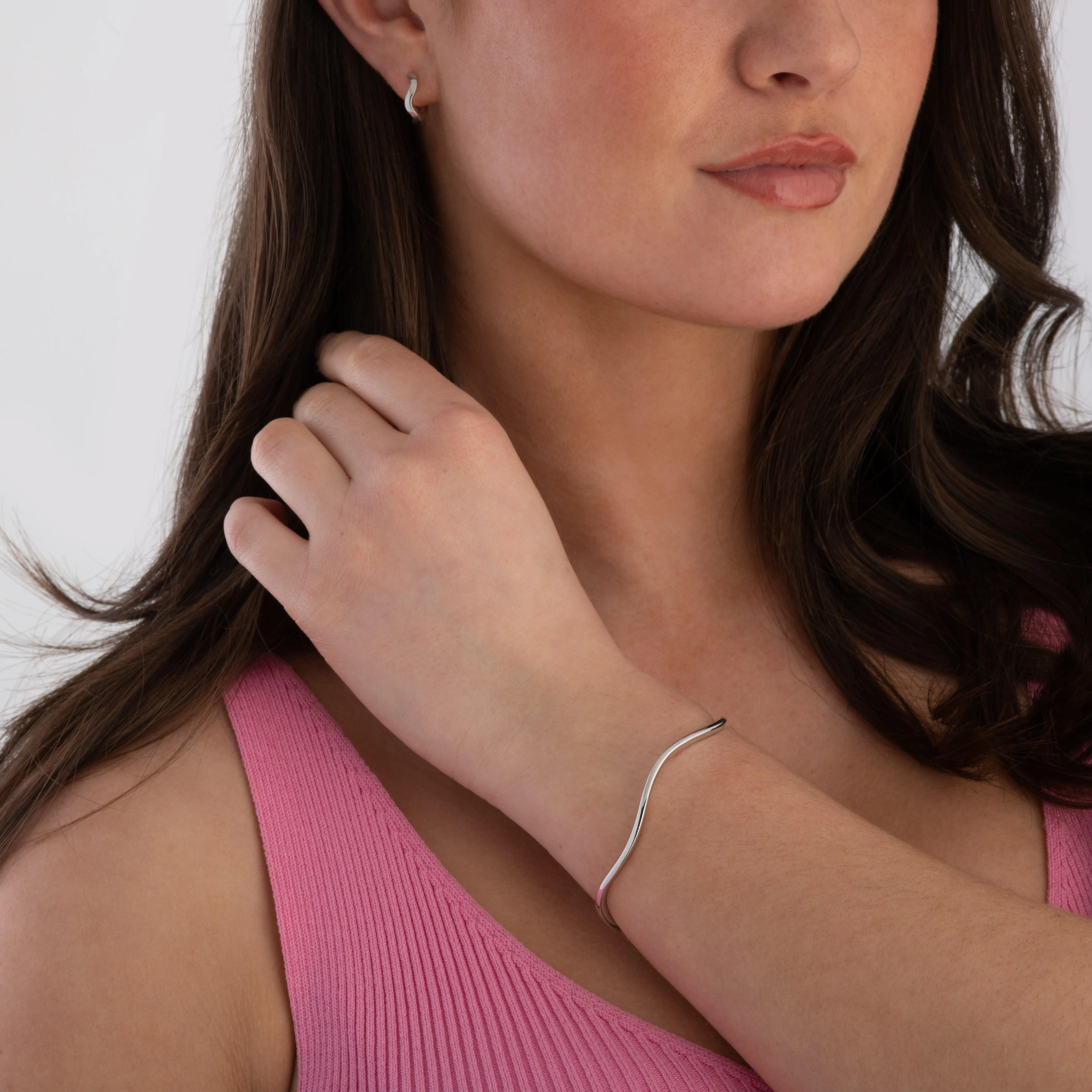 Sif Jakobs Ellera Waves Silver Bangle 4 Sif Jakobs Ellera Waves Silver Bangle