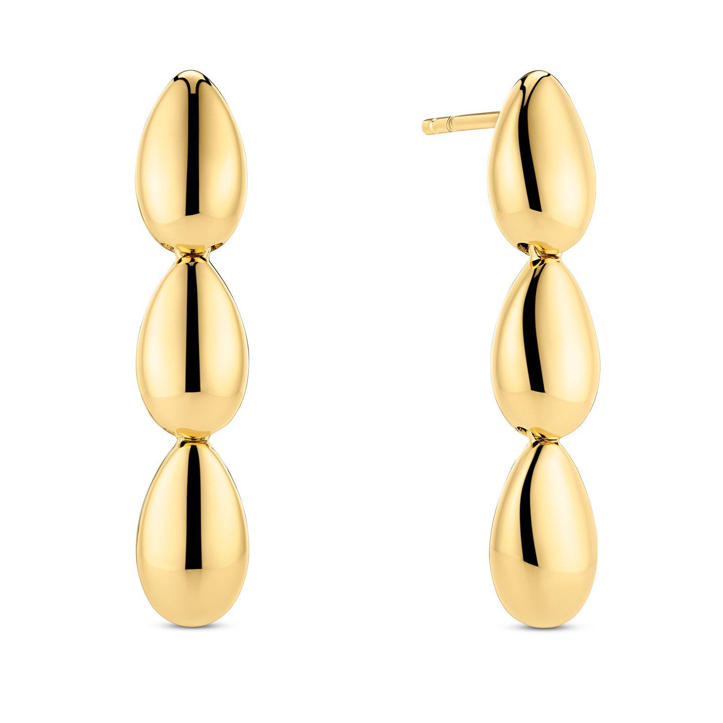 Sif Jakobs Goccia Pianura 18ct Yellow Gold Plated Drop Earrings