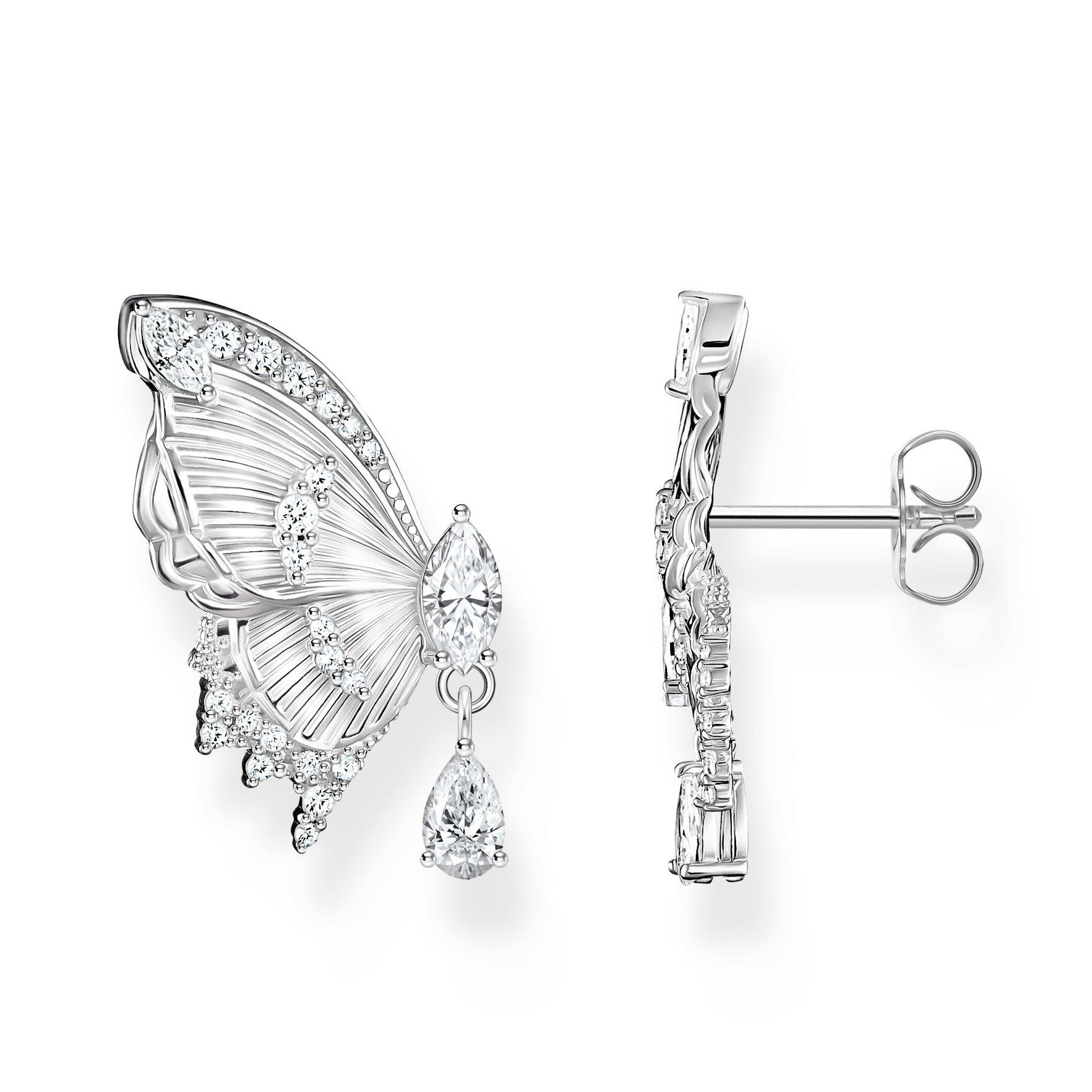 Thomas Sabo Silver Cubic Zirconia Stud Earrings