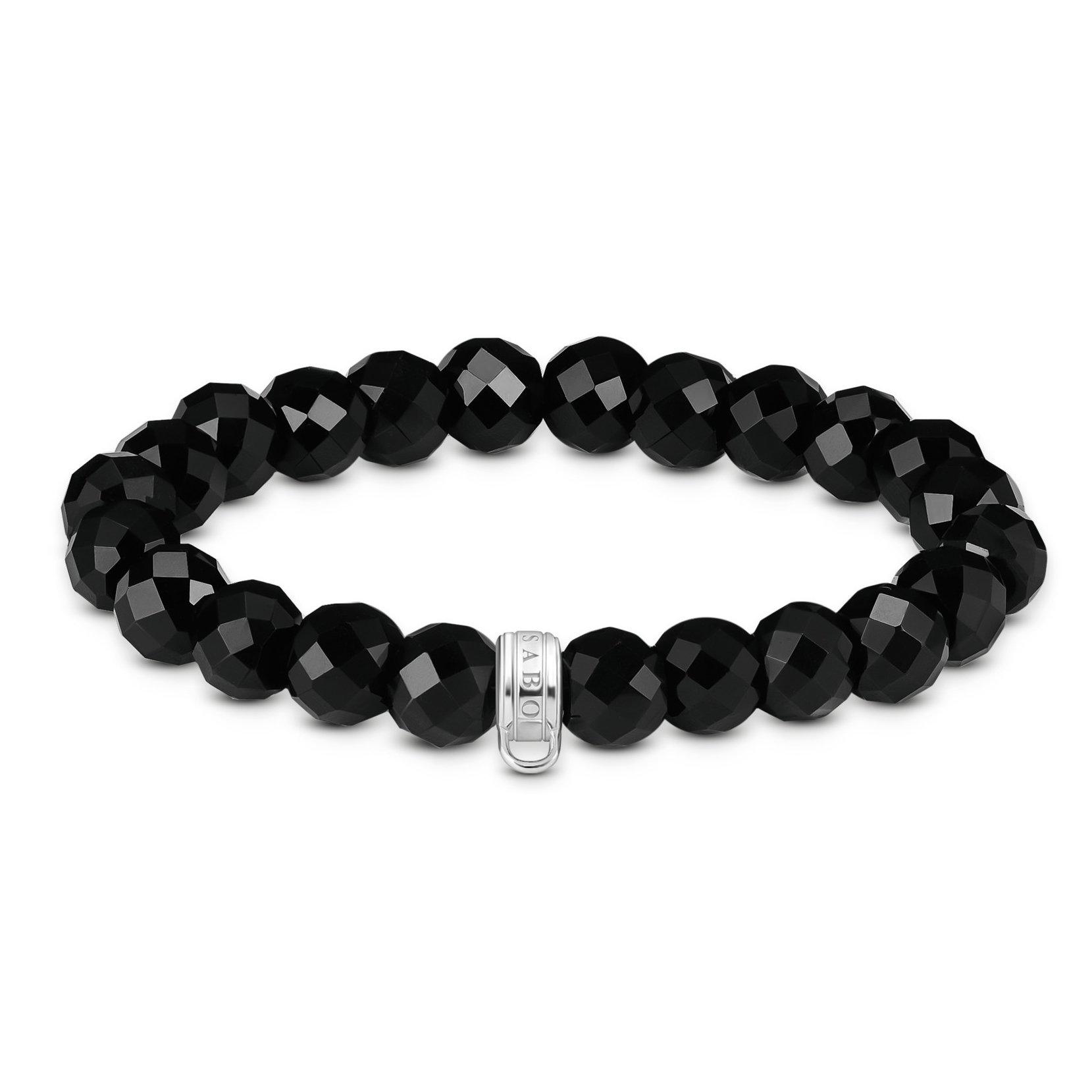 Thomas Sabo Black Obsidian Charm Bracelet