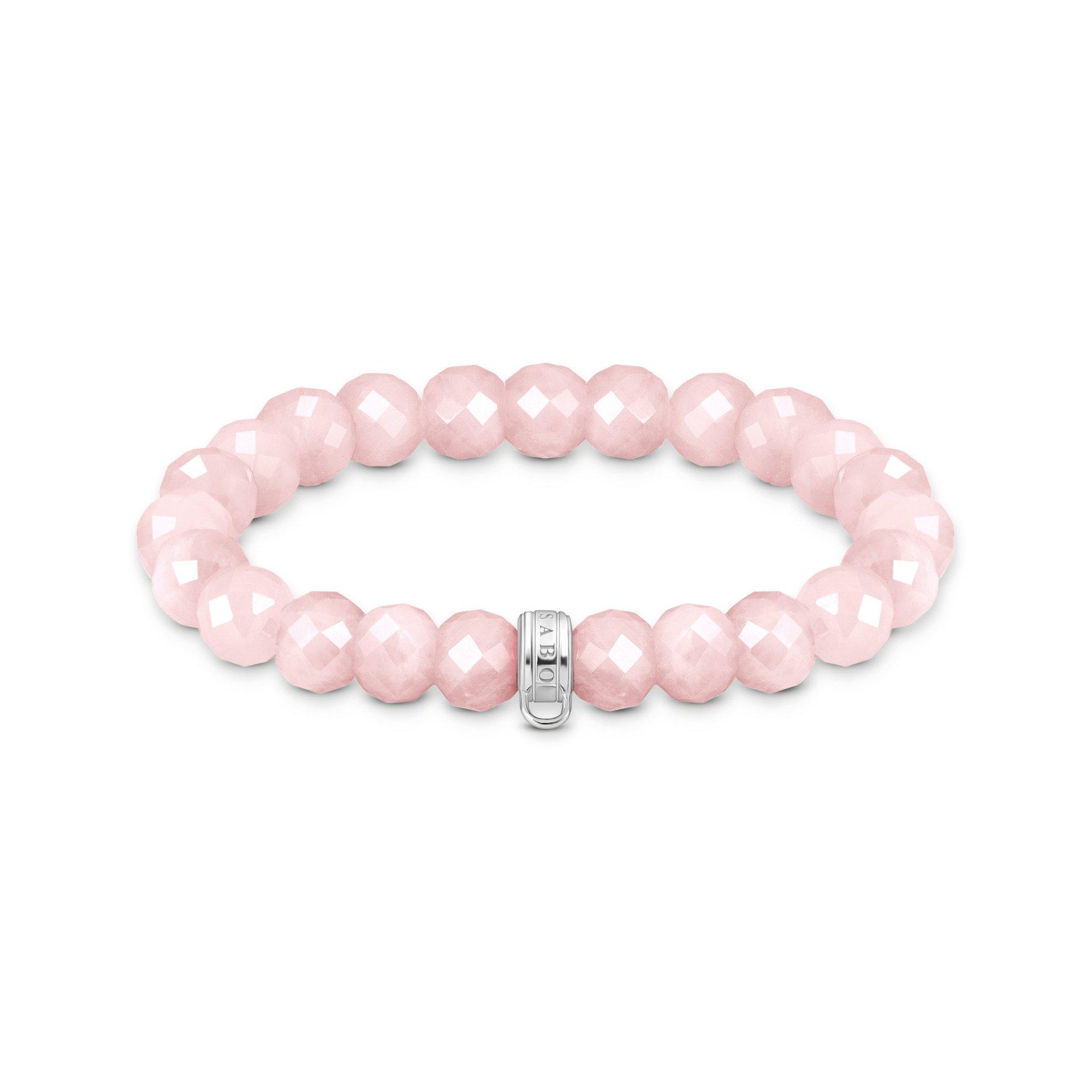 Thomas Sabo Rose Quartz Charm Bracelet