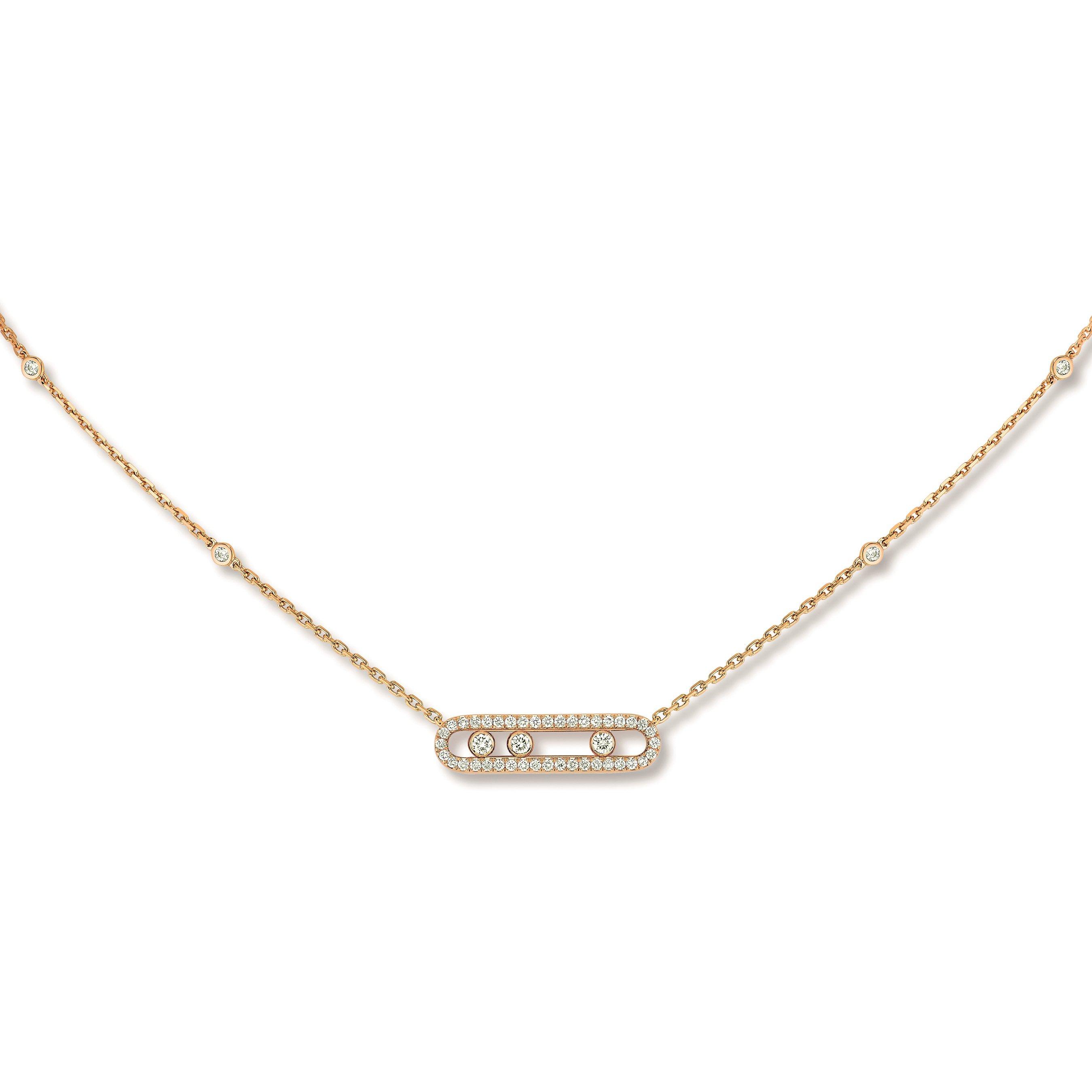 Messika Baby Move PavÃ© 18ct Yellow Gold Diamond Necklace