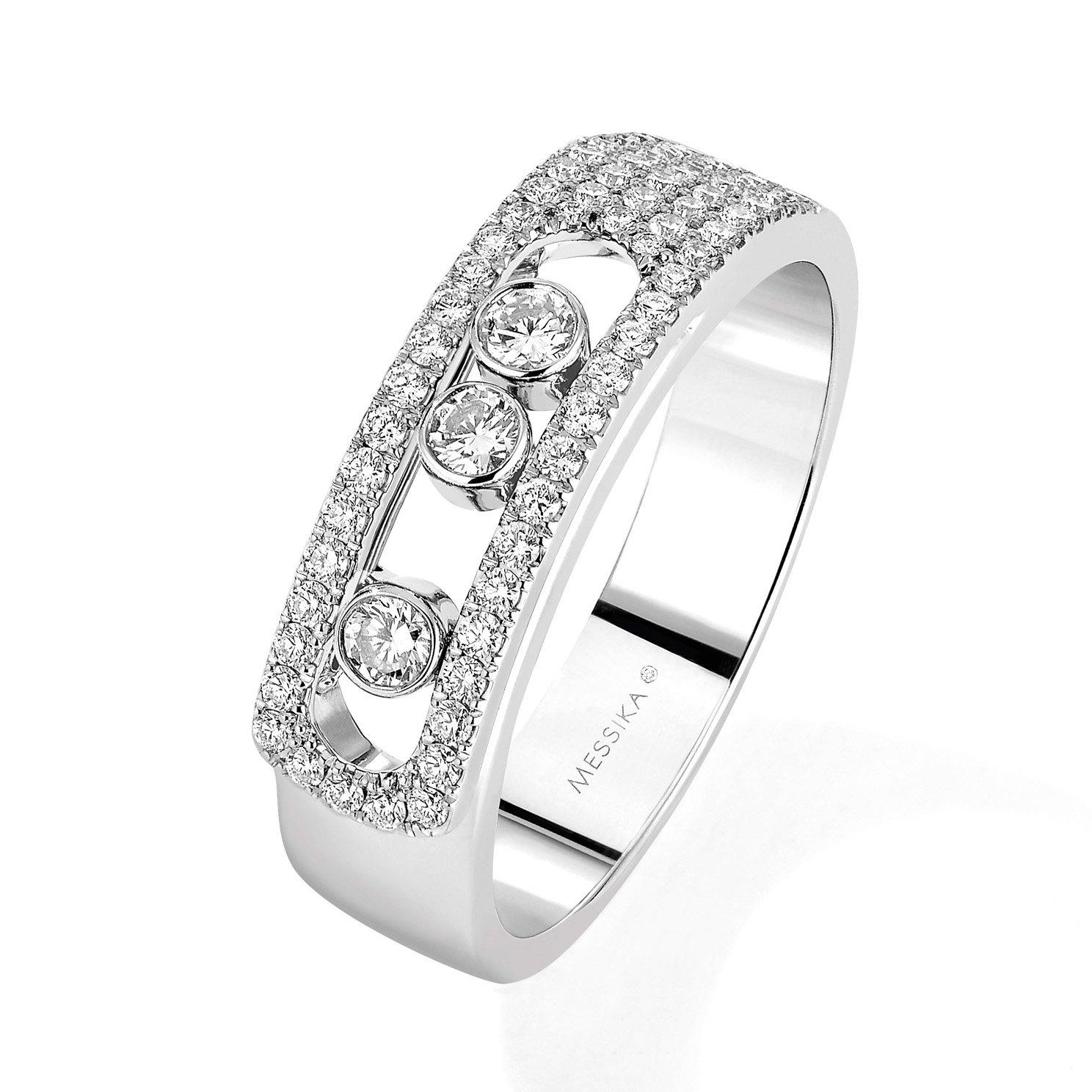 Messika Move Noa 18ct White Gold Diamond Ring