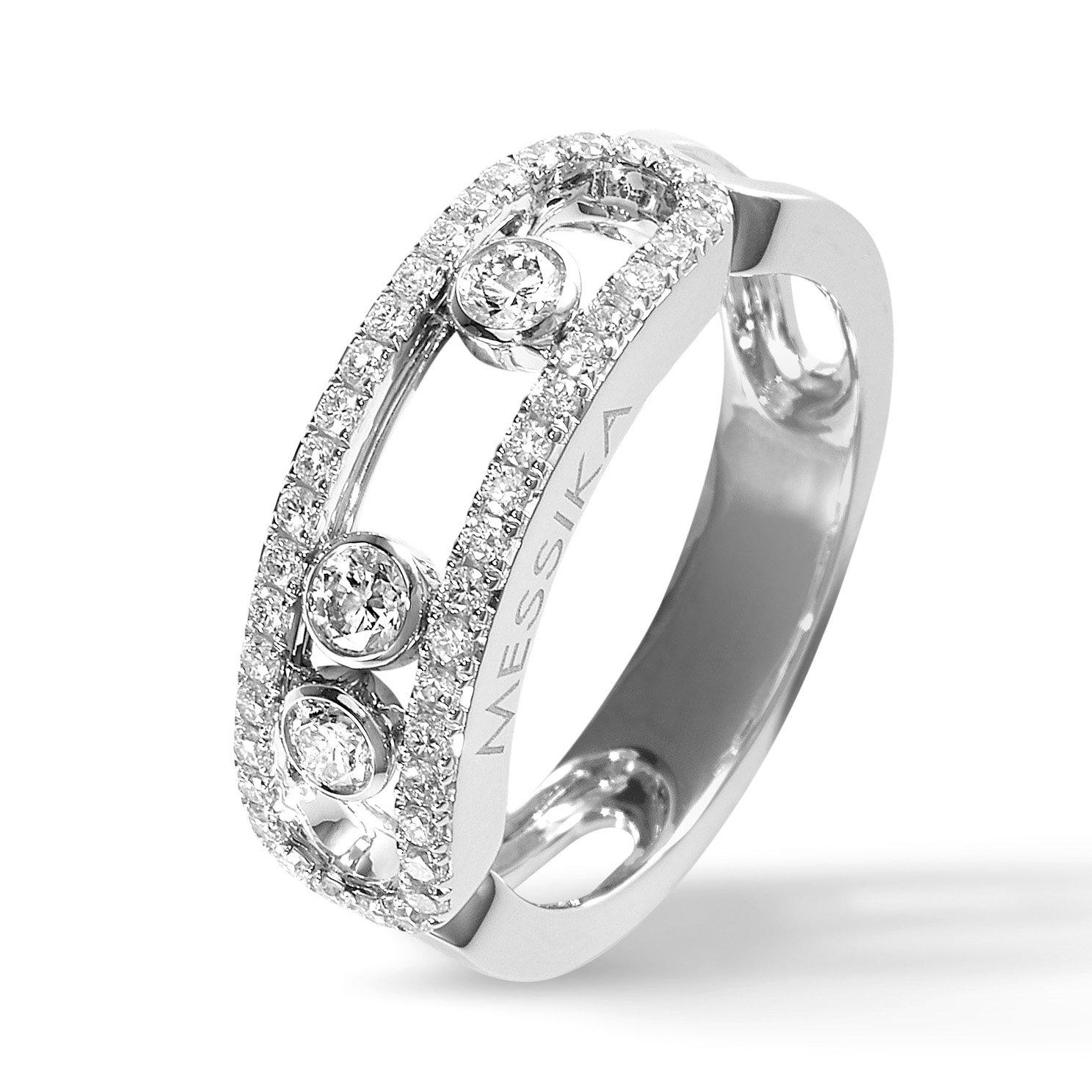Messika Move Classique 18ct White Gold Diamond Ring