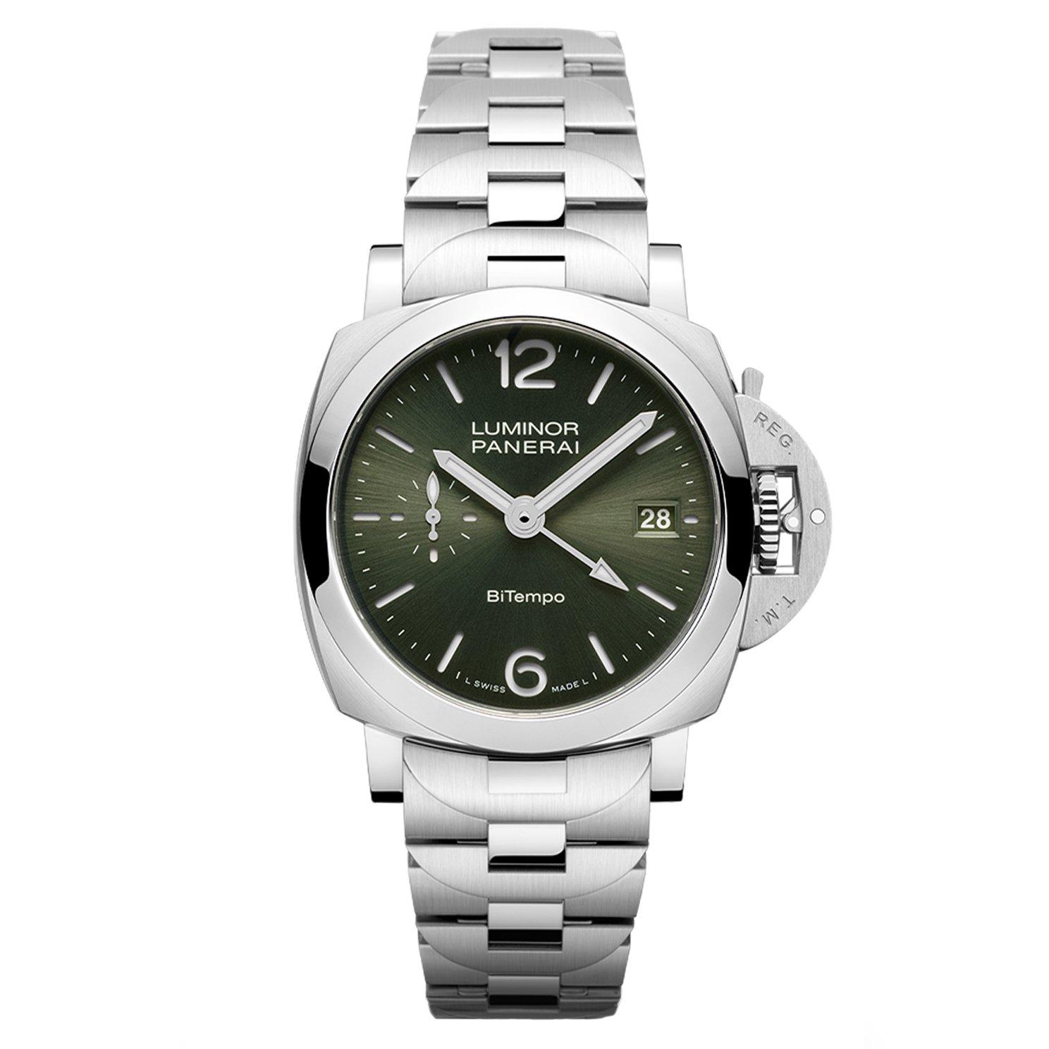 Panerai Luminor Quaranta BiTempo 40mm Automatic Menâs Watch