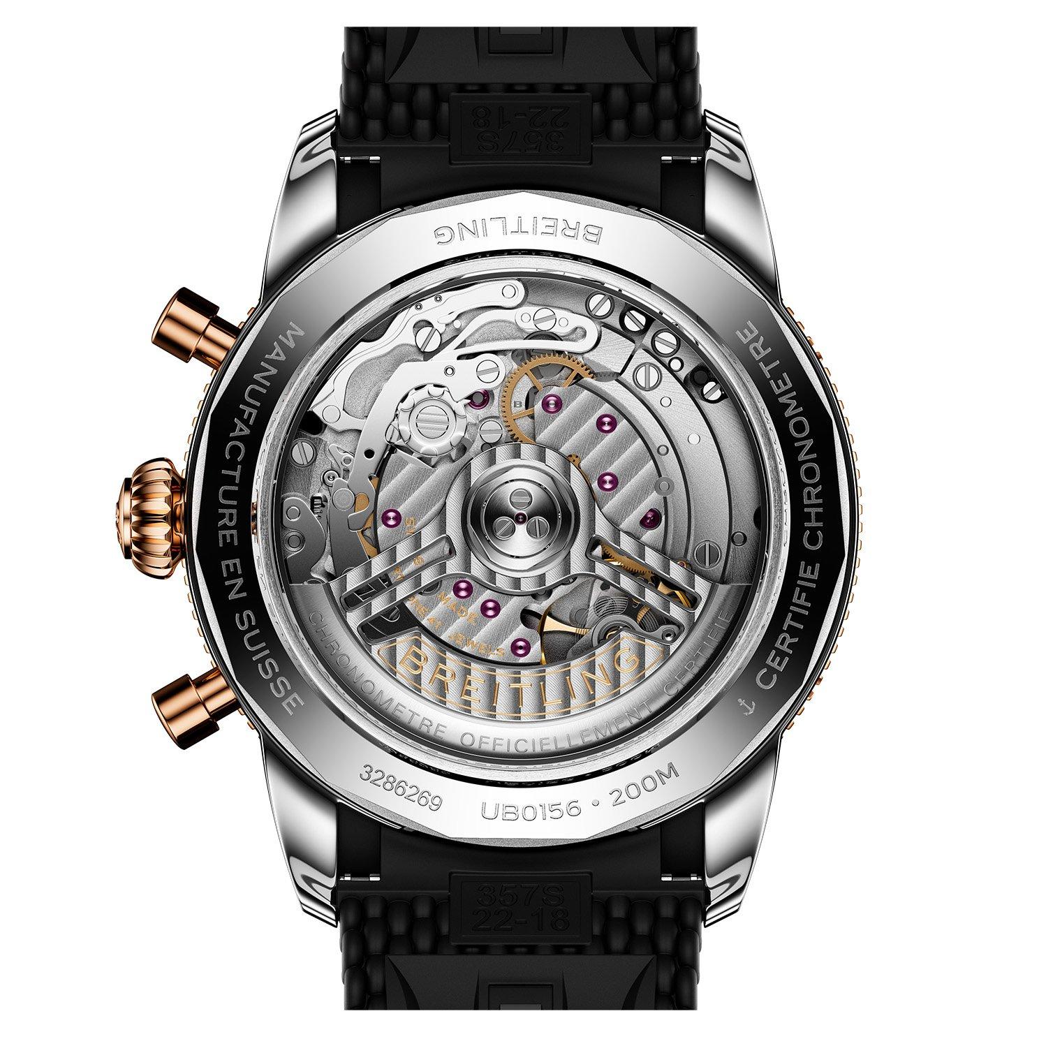 Breitling Superocean Heritage B01 Chronograph 42mm 18ct Rose Gold Menâs Watch 5 Breitling Superocean Heritage B01 Chronograph 42mm 18ct Rose Gold Menâs Watch