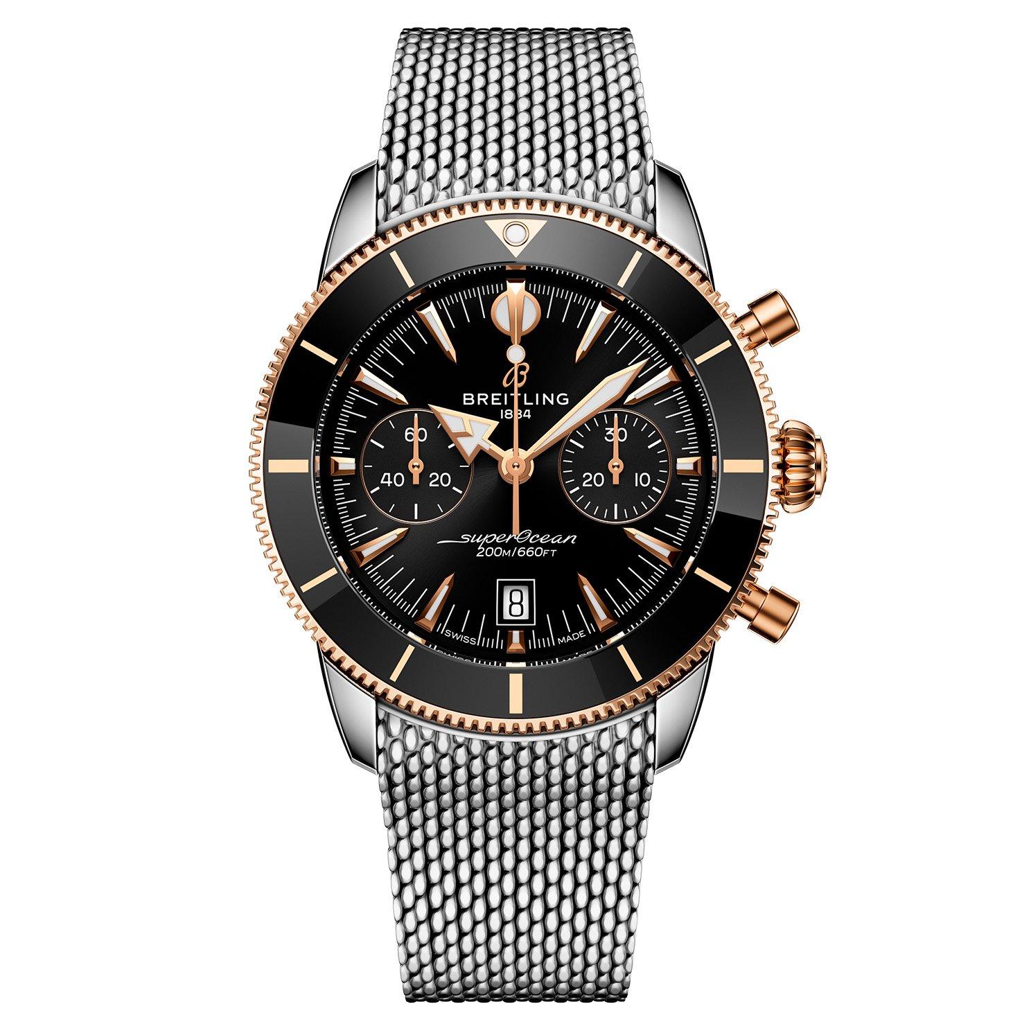 Breitling Superocean Heritage B01 Chronograph 42mm 18ct Rose Gold Menâs Watch
