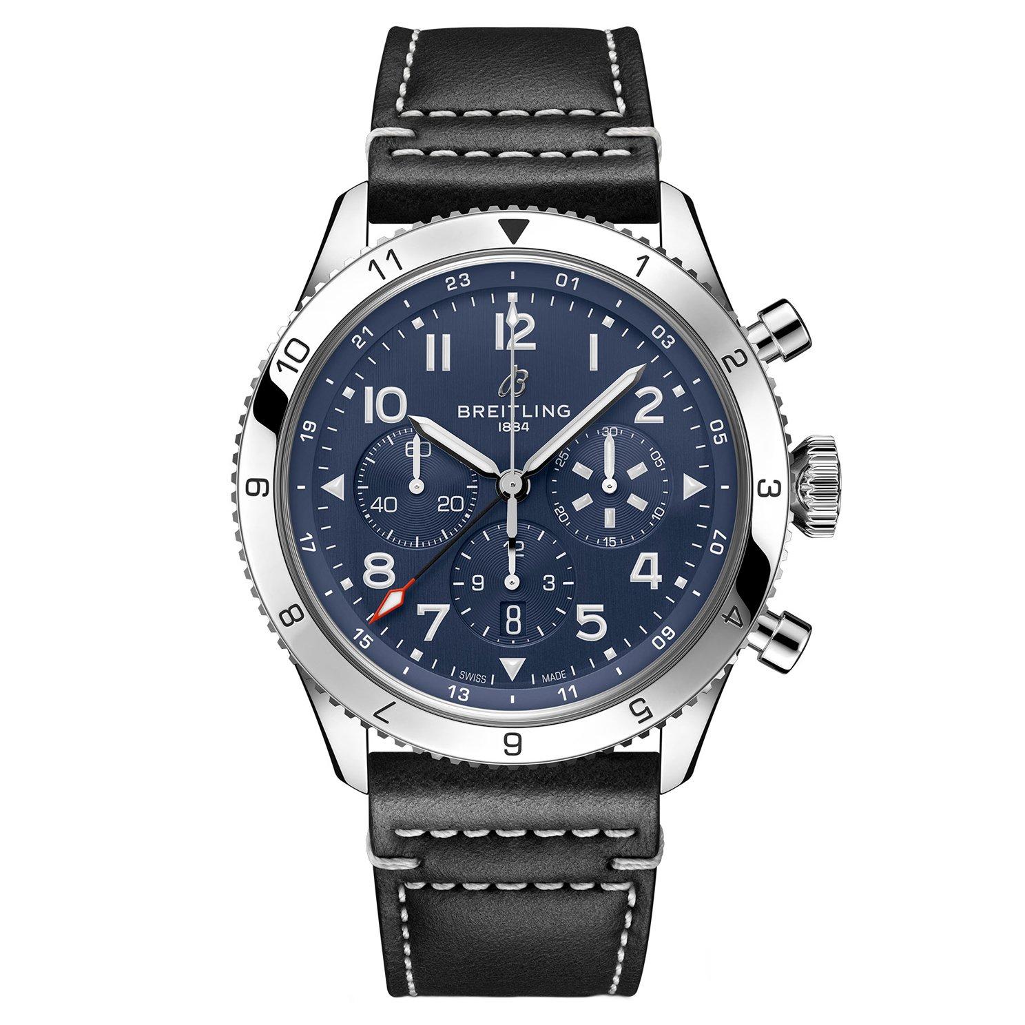 Breitling Pre-Owned Super AVI B04 Chronograph GMT 46mm Tribute to Vought F4U Corsair Menâs Watch