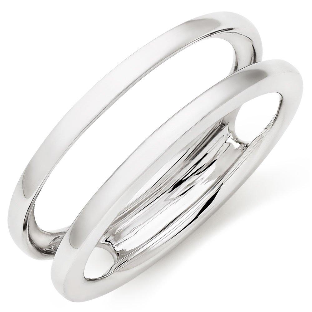 Beaverbrooks Platinum Diamond 5mm Silhouette Ring