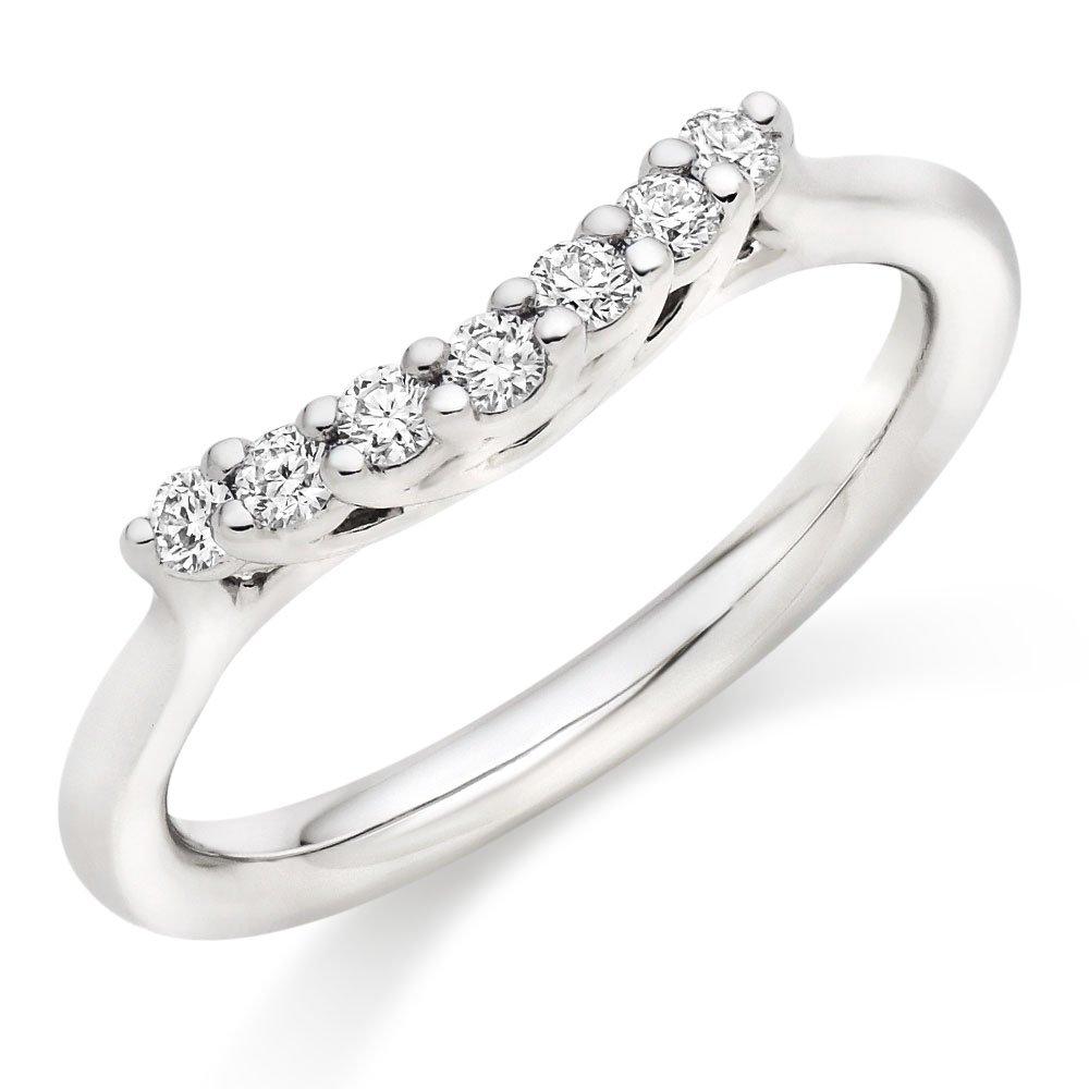 Hearts On Fire Felicity Platinum Diamond Shaped Eternity Ring