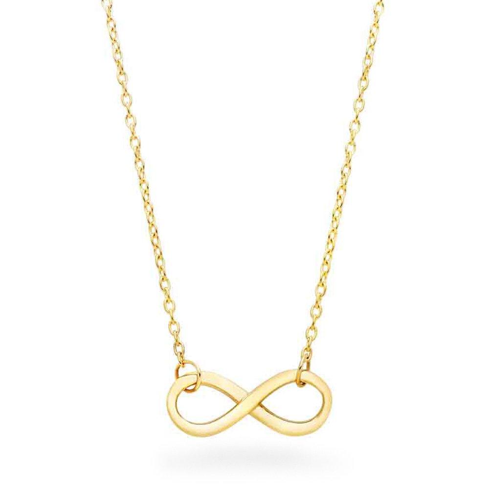 Beaverbrooks 9ct Yellow Gold Infinity Necklace
