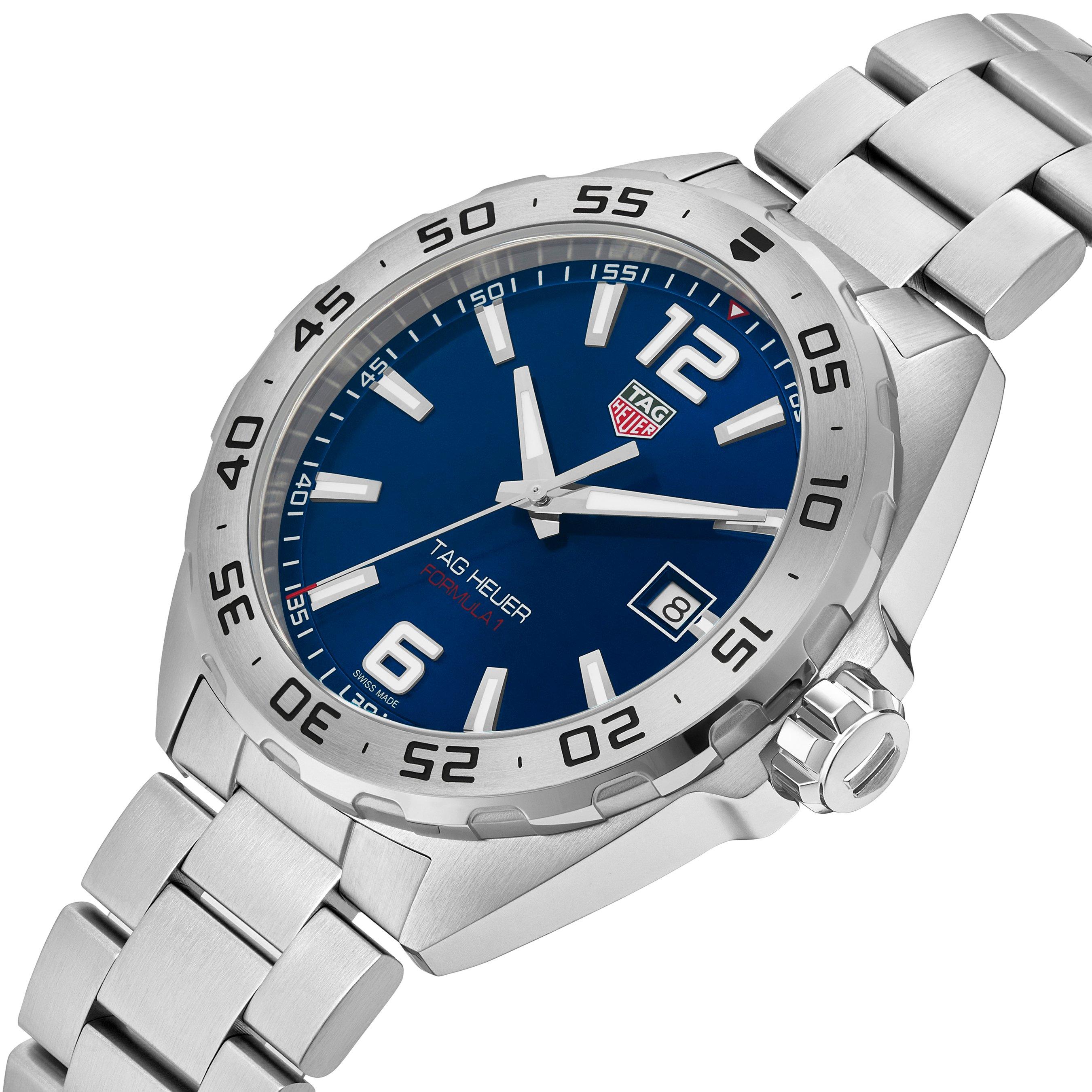 TAG Heuer Formula 1 Quartz Men's Blue Steel 41mm Watch 3 TAG Heuer Formula 1 Quartz Men's Blue Steel 41mm Watch