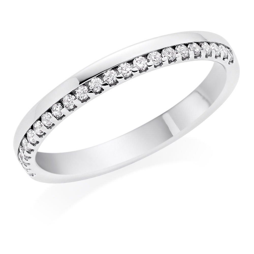 Beaverbrooks Platinum Diamond 2.5mm Wedding Ring