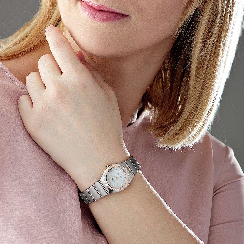 OMEGA Constellation 25mm 18K Sedna Gold Diamond Ladies Watch 7 OMEGA Constellation 25mm 18K Sedna Gold Diamond Ladies Watch