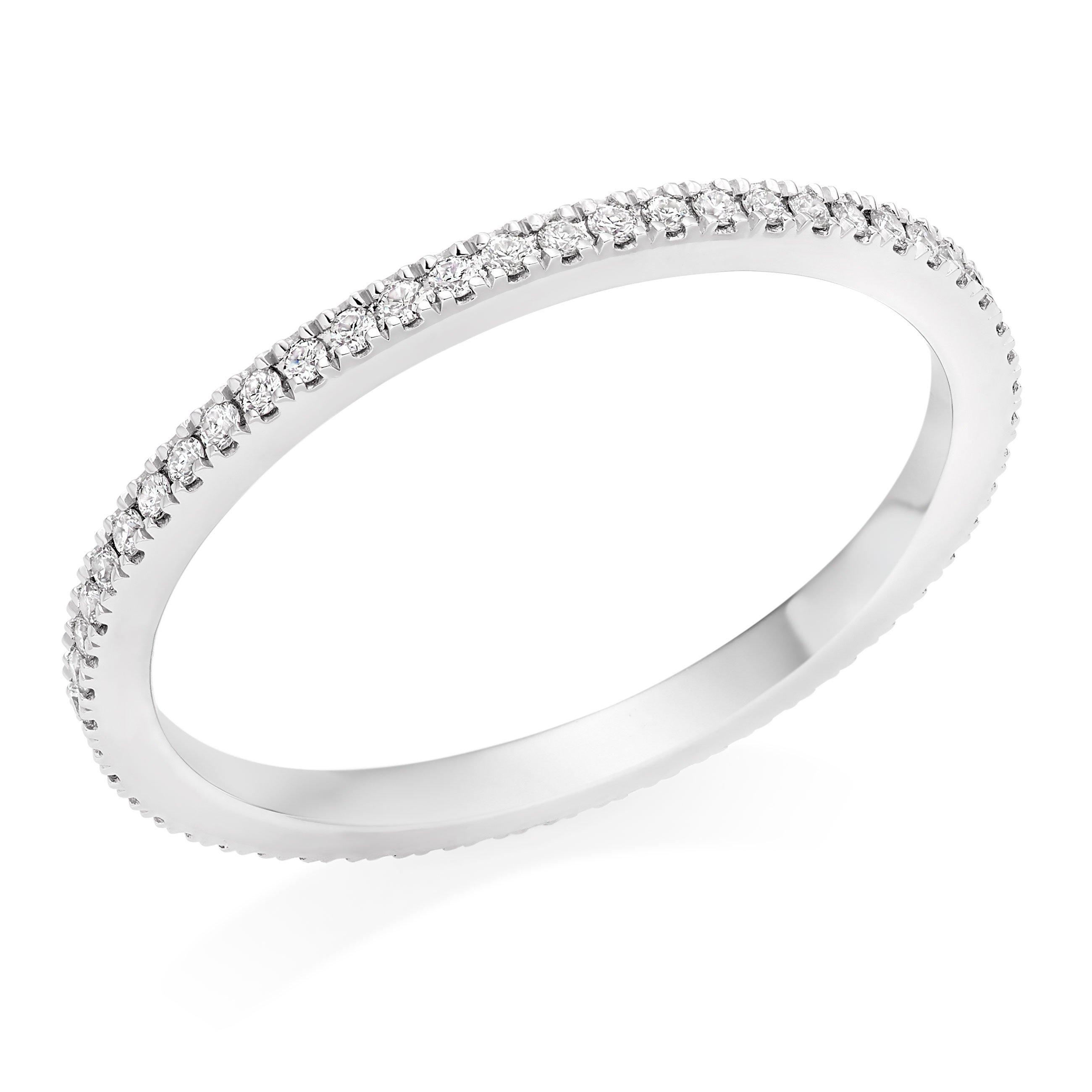 Hearts On Fire Platinum Diamond Eternity Ring