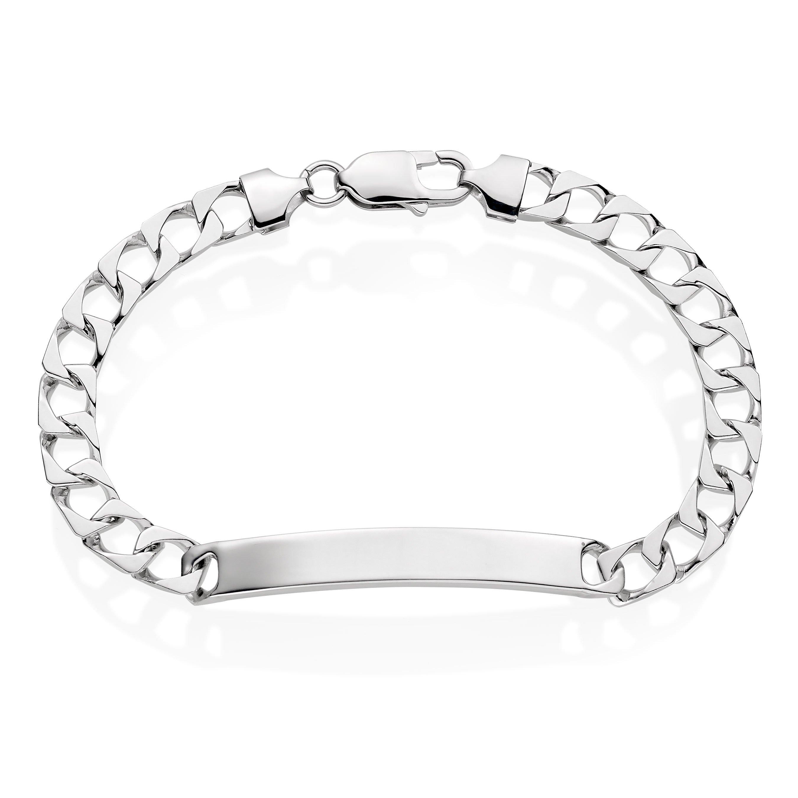 Beaverbrooks Silver ID Men's Bracelet