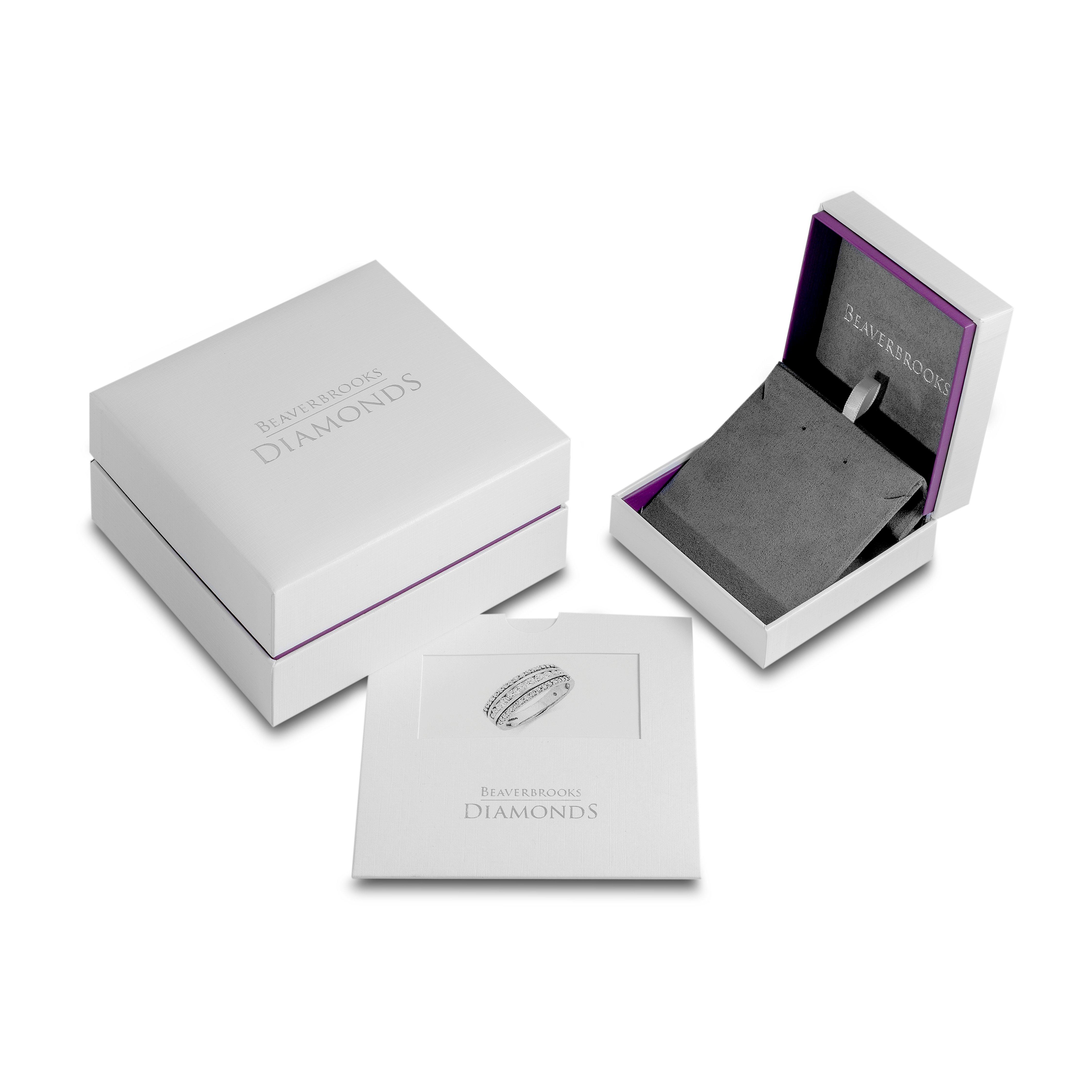 Beaverbrooks Platinum Diamond Solitaire Pendant 4 Beaverbrooks Platinum Diamond Solitaire Pendant