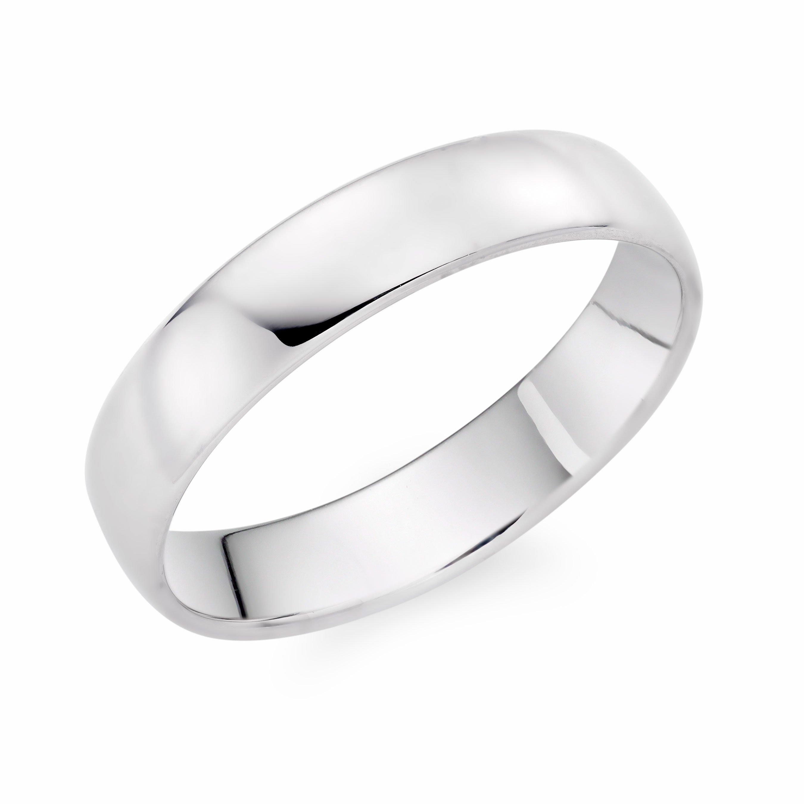 Beaverbrooks Platinum 4mm Wedding Ring