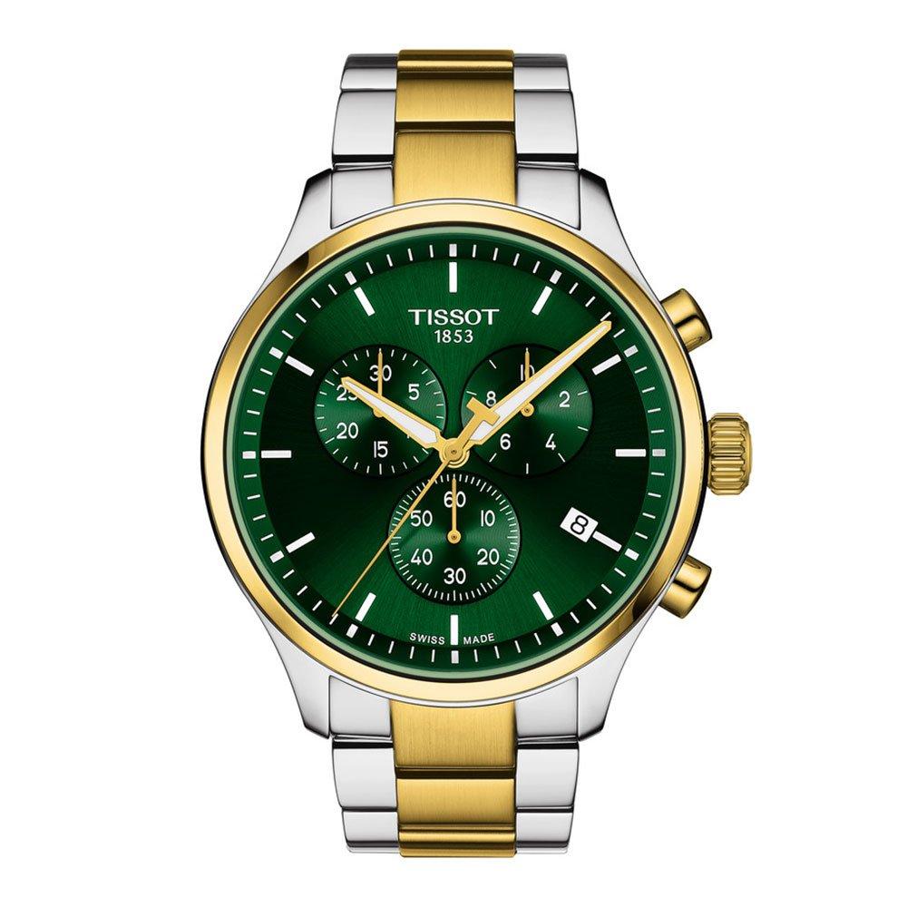 Tissot Chrono XL Classic 45mm Stainless Steel and Gold Plated Men's Watch