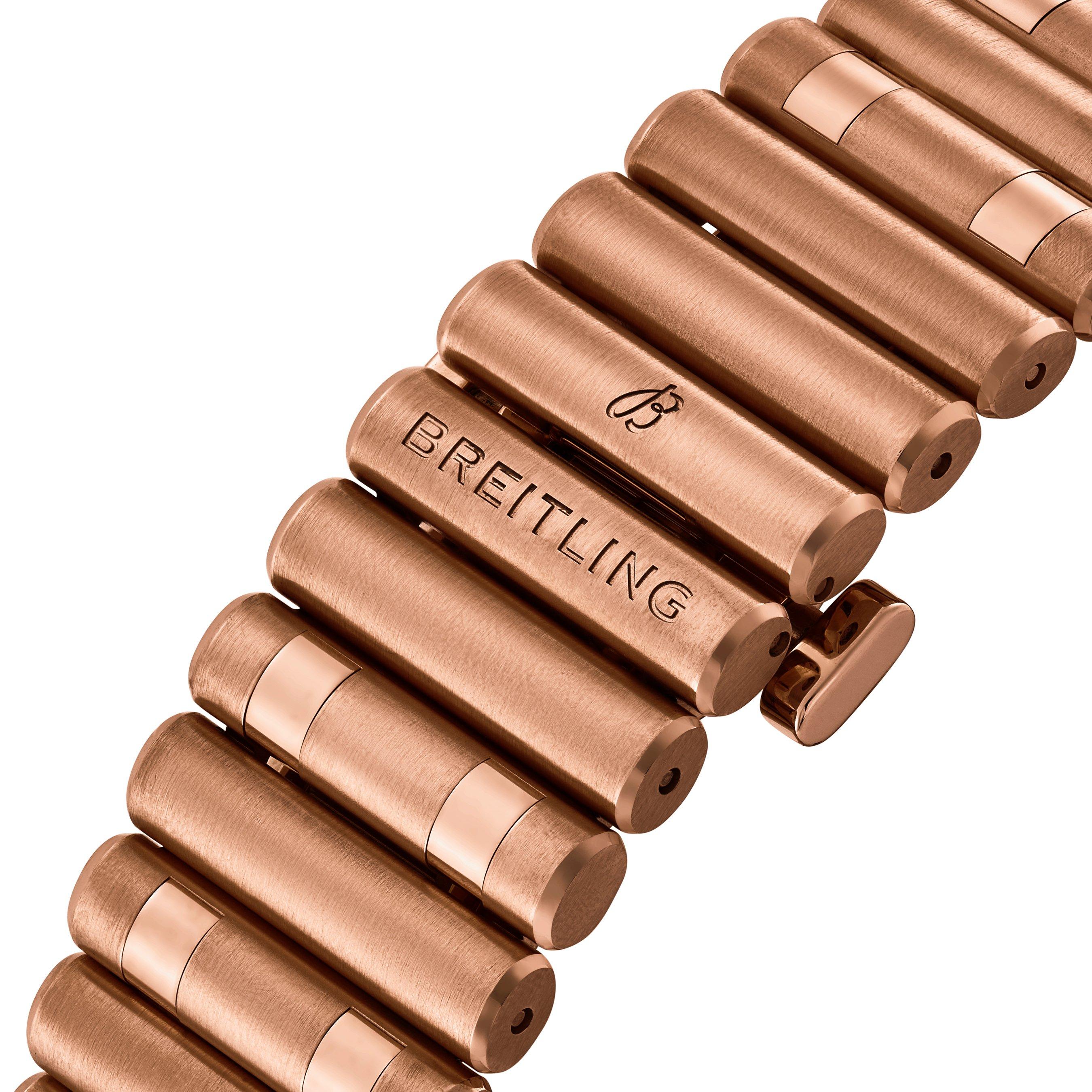 Breitling Super Chronomat B01 44mm 18ct Rose Gold Automatic Men's Watch 6 Breitling Super Chronomat B01 44mm 18ct Rose Gold Automatic Men's Watch