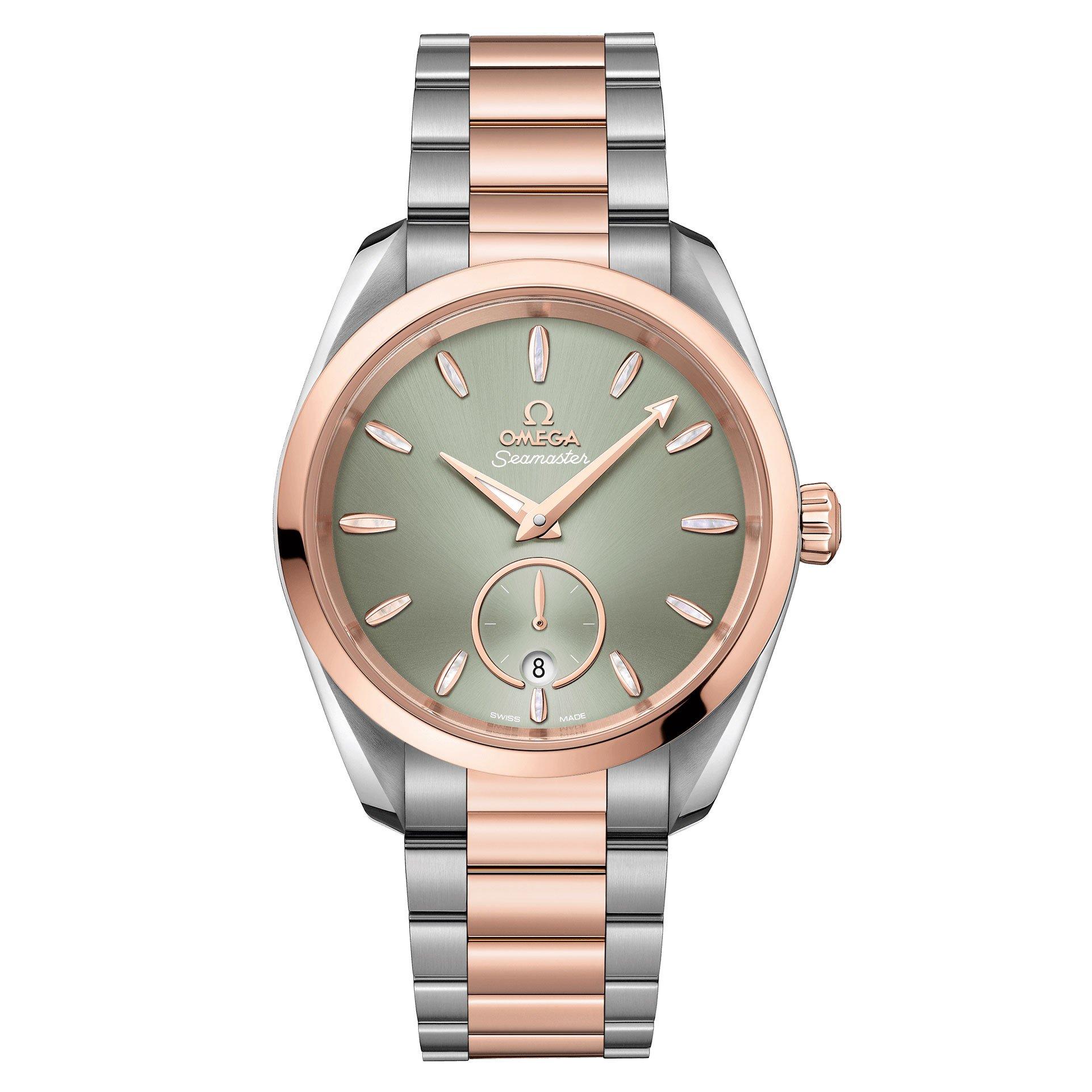 OMEGA Seamaster Aqua Terra 150M 38mm Stainless Steel 18K Sedna Gold Ladies Watch