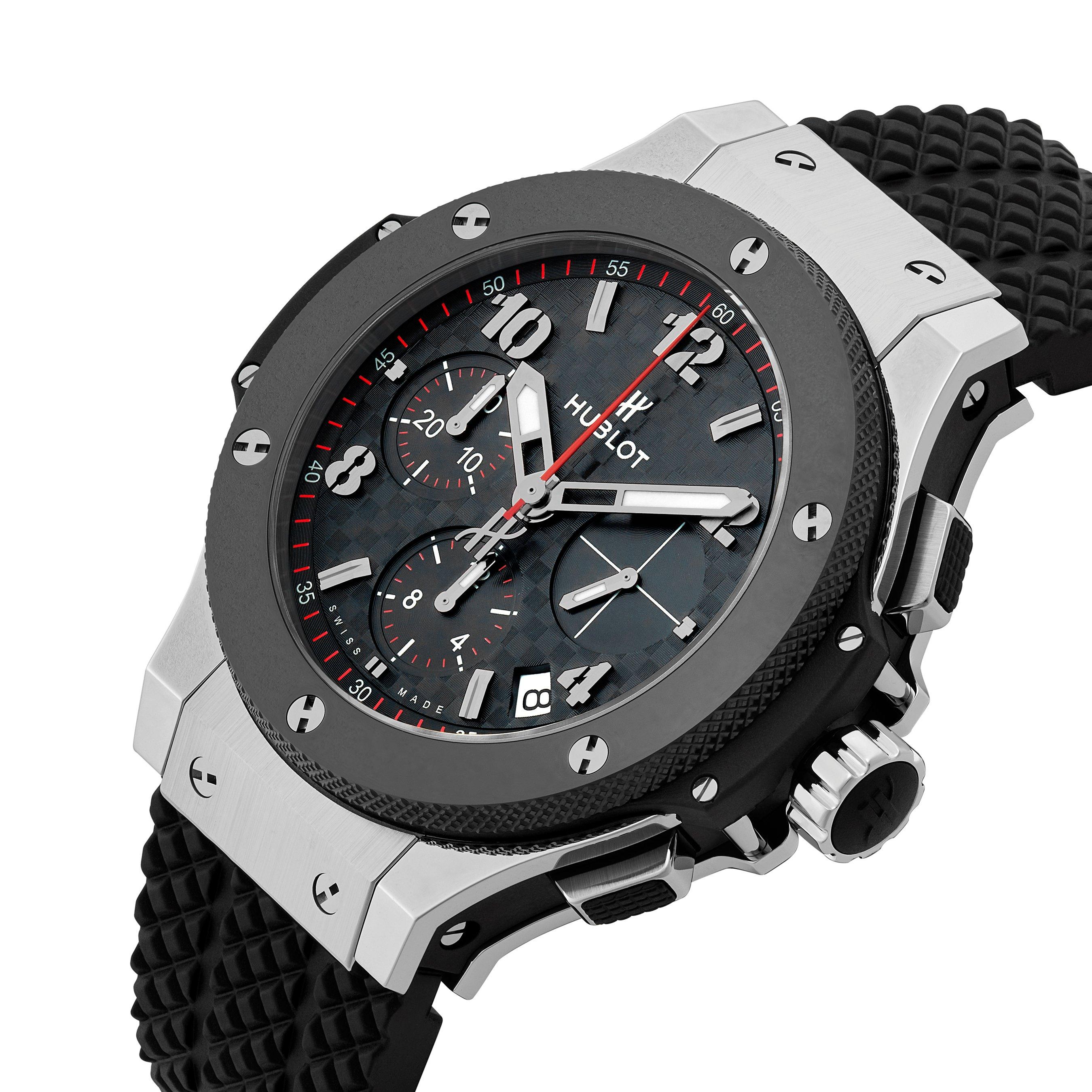Hublot Big Bang Original Steel Ceramic 41mm Chronograph Automatic Watch 3 Hublot Big Bang Original Steel Ceramic 41mm Chronograph Automatic Watch