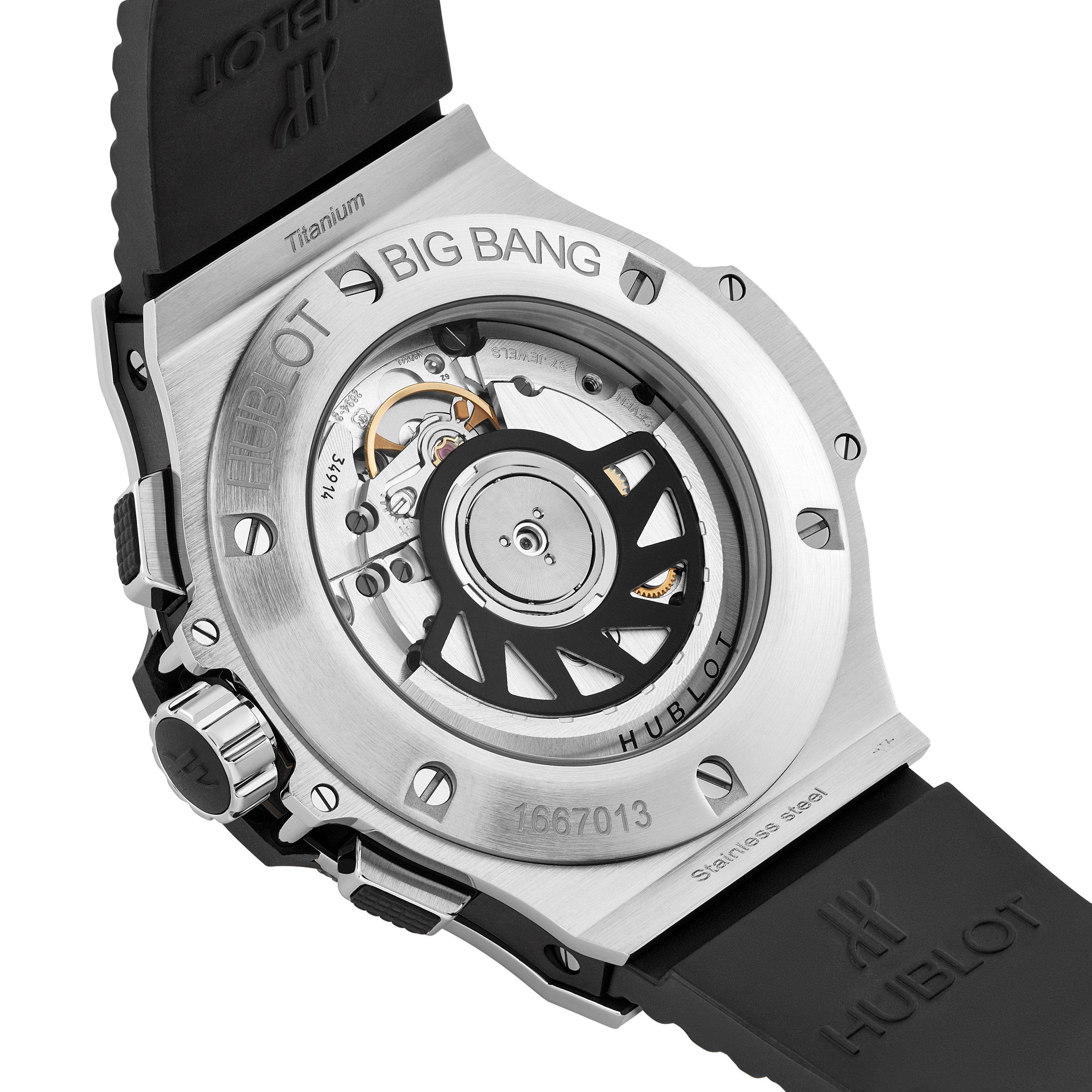 Hublot Big Bang Original Steel Ceramic 41mm Chronograph Automatic Watch 5 Hublot Big Bang Original Steel Ceramic 41mm Chronograph Automatic Watch