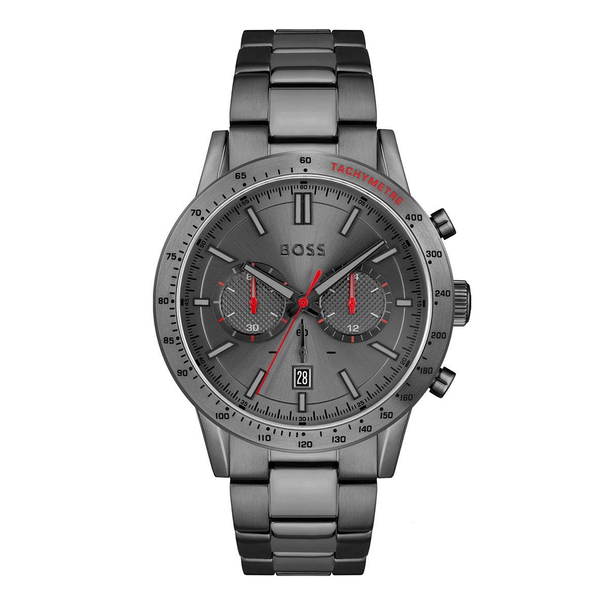 BOSS Allure 44mm Stainless Steel Chronograph Menâs Watch
