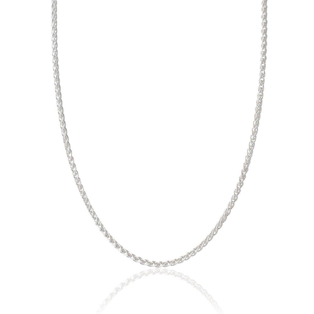 Beaverbrooks Silver Spiga Chain 40cm