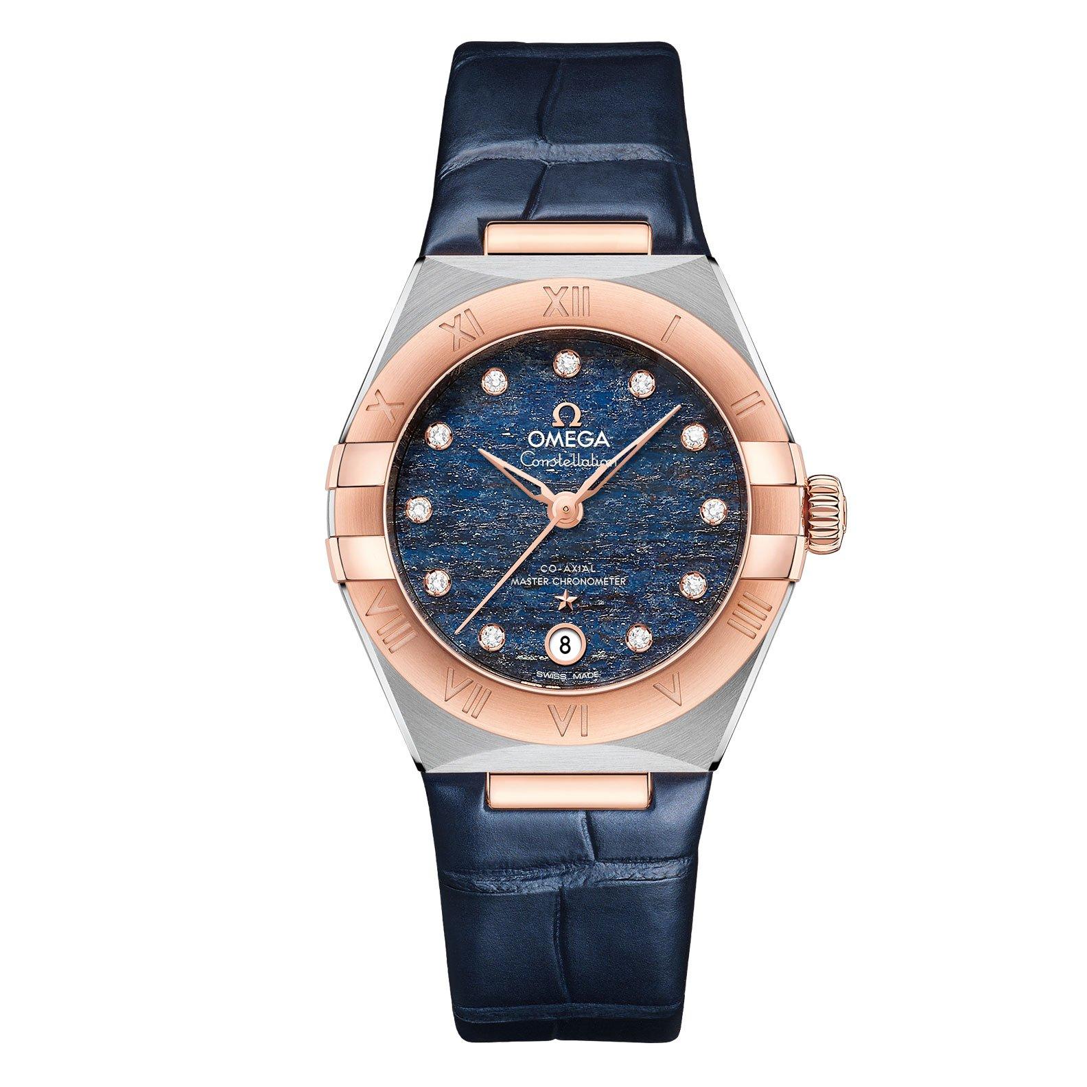 OMEGA Constellation Co-Axial Master Chronometer 18K Sedna Gold Ladies Watch