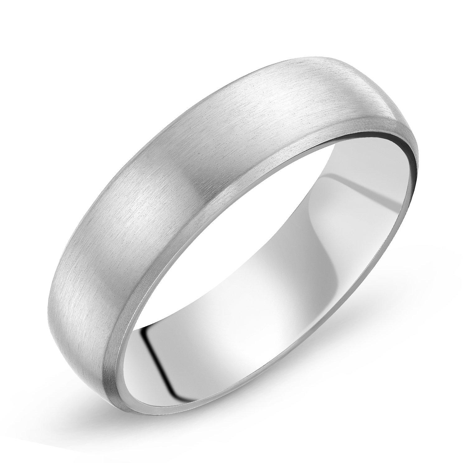 Beaverbrooks Titanium Brushed Men's Ring