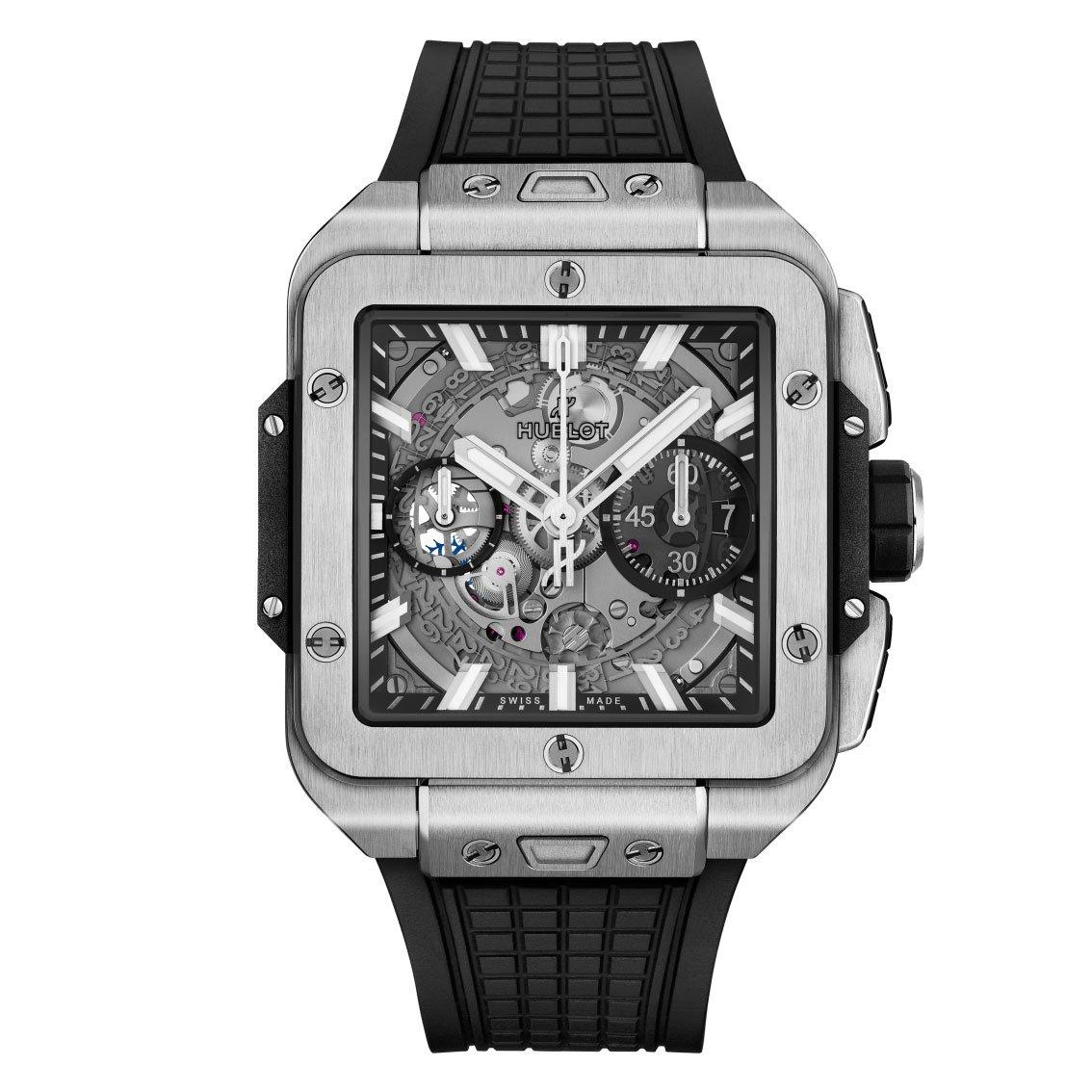 Hublot Square Bang Unico Titanium 42mm Chronograph Automatic Menâs Watch