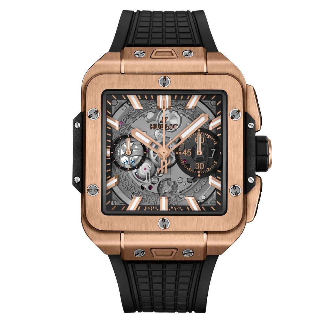 Hublot Square Bang Unico 18ct King Gold 42mm Chronograph Automatic Menâs Watch